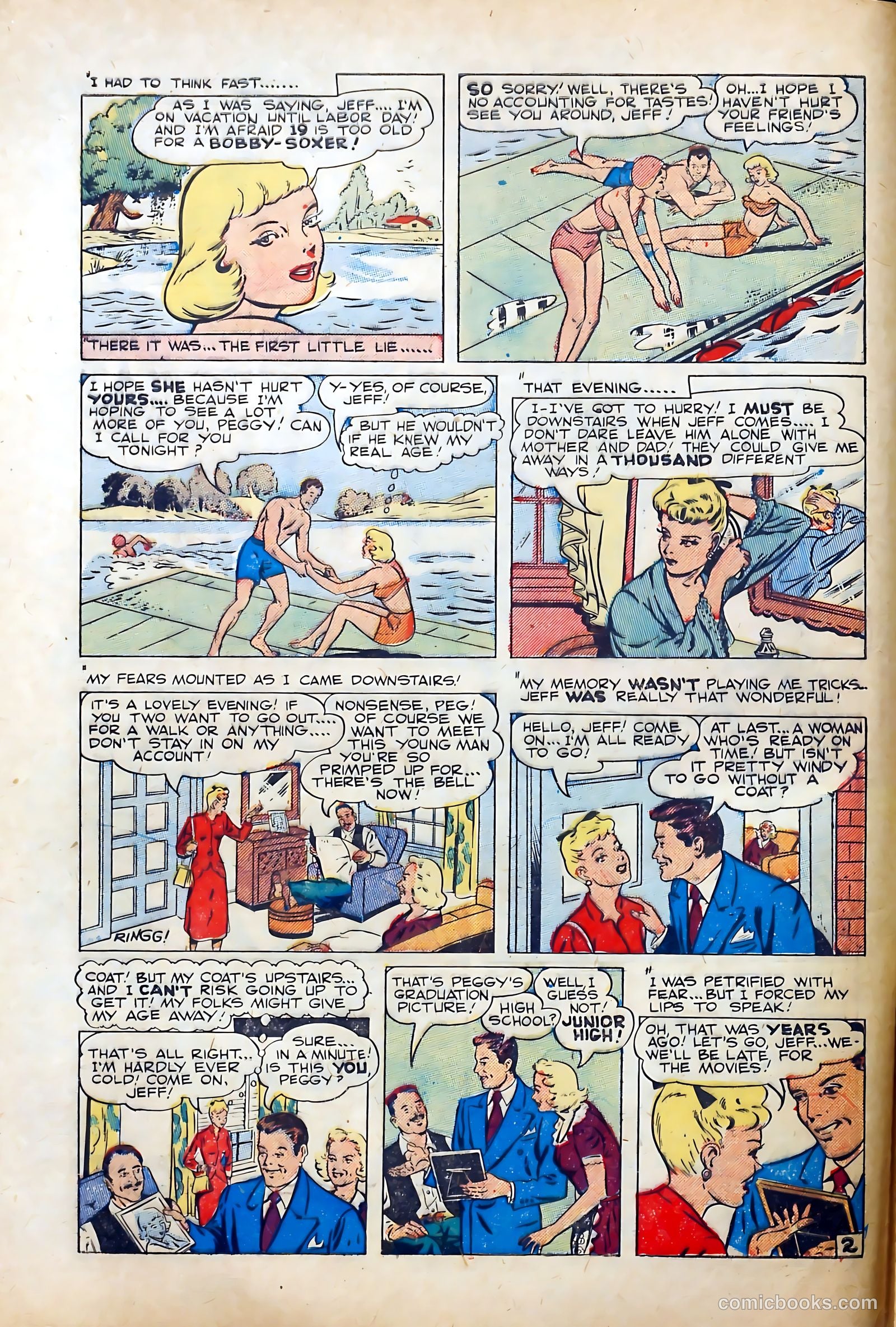 Popular Romance #5 (1949) — page 4 of 37