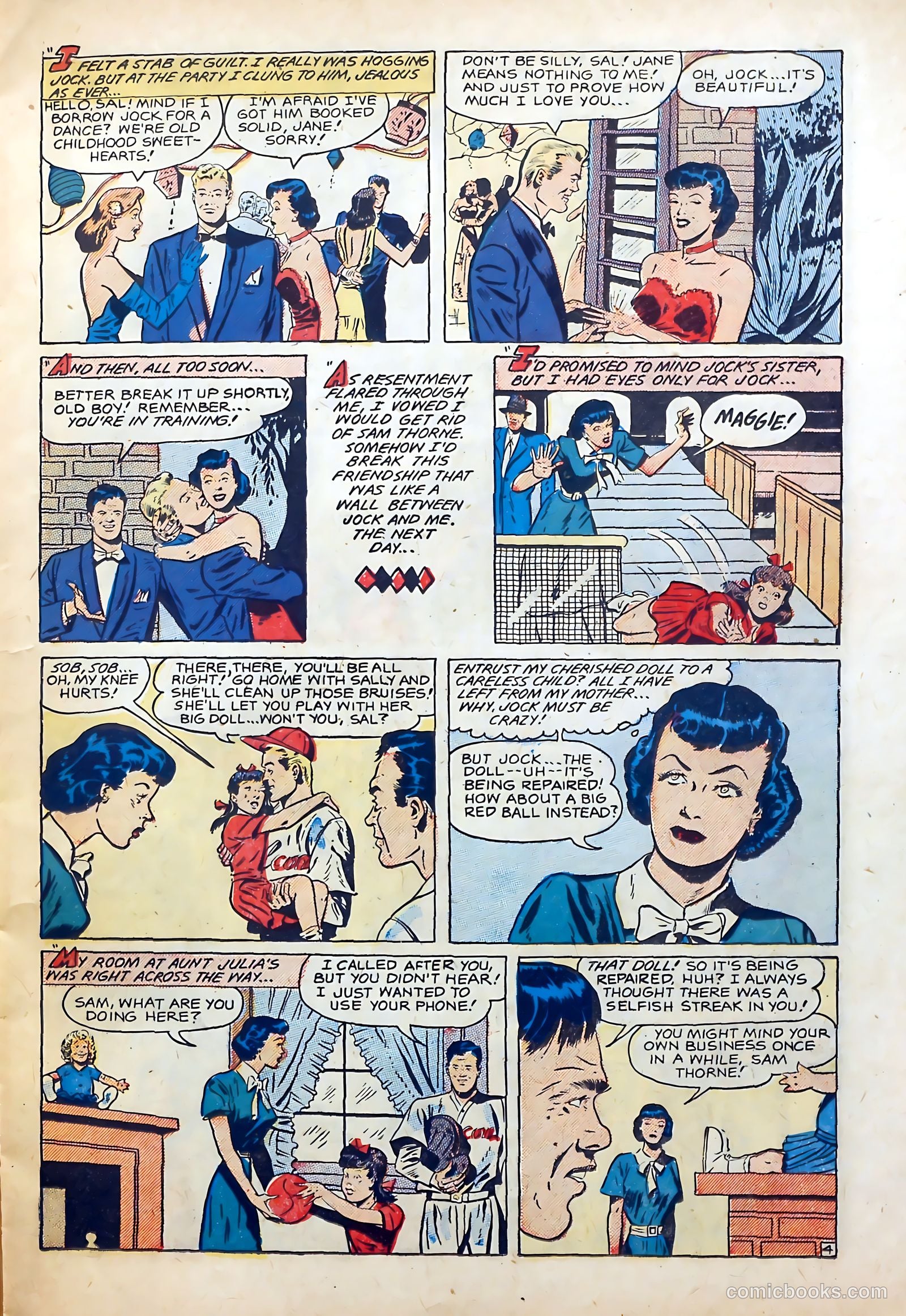 Popular Romance #5 (1949) — page 13 of 37