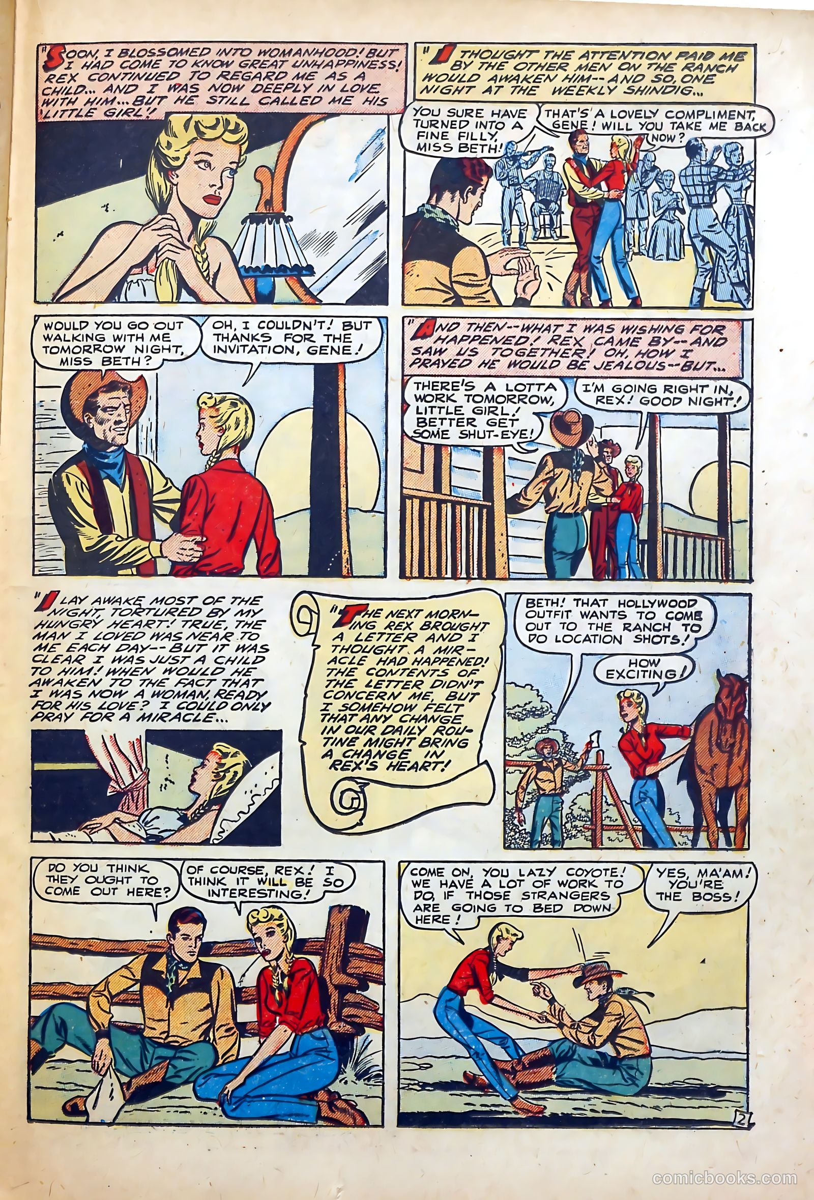 Popular Romance #5 (1949) — page 21 of 37