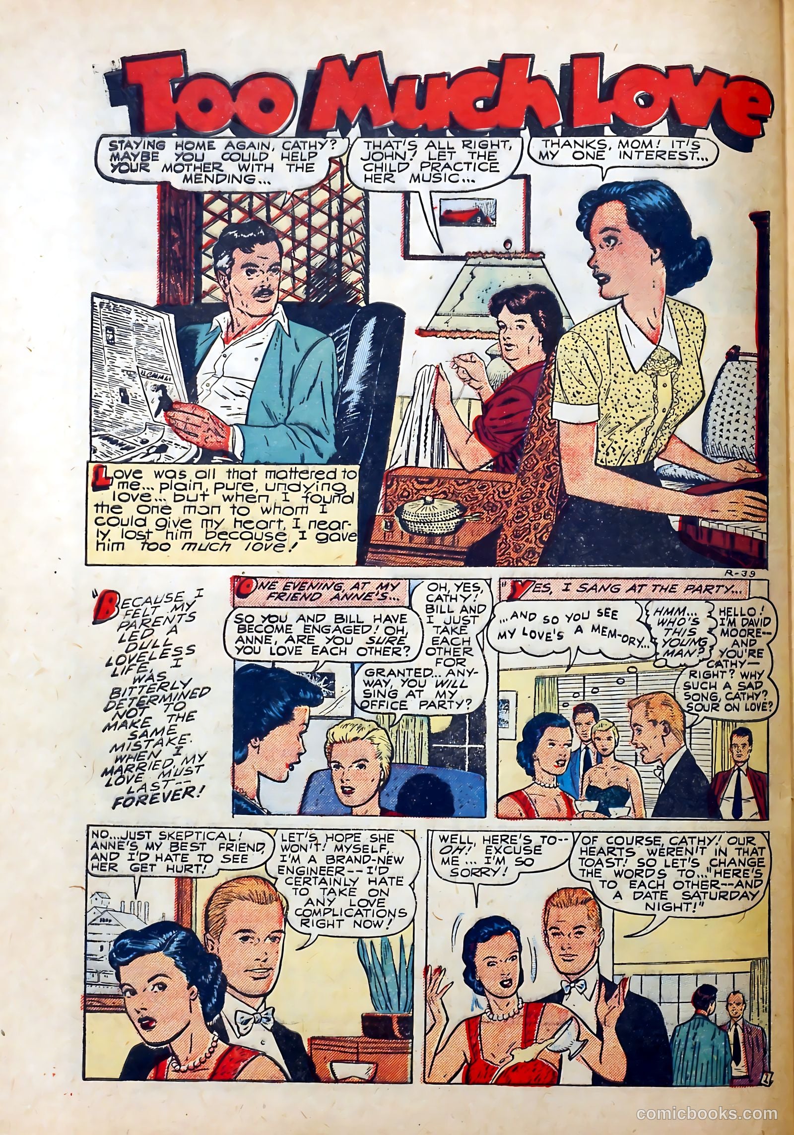 Popular Romance #5 (1949) — page 28 of 37