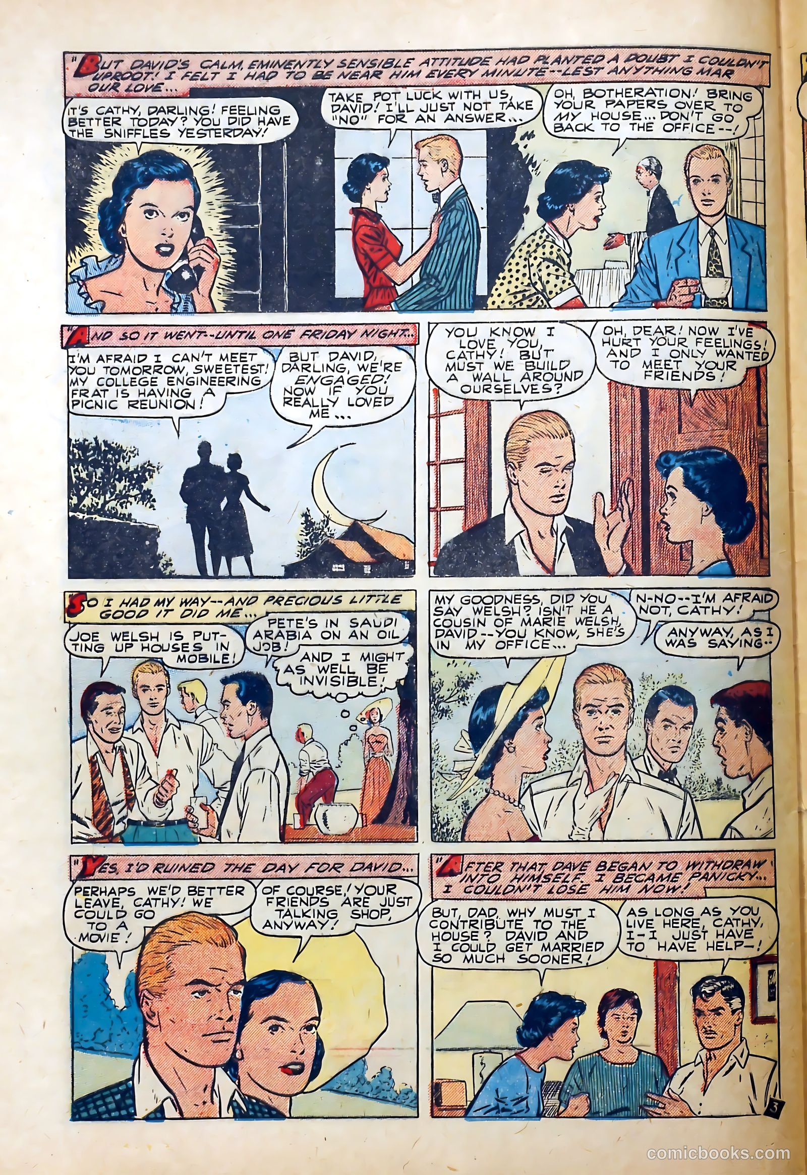 Popular Romance #5 (1949) — page 30 of 37