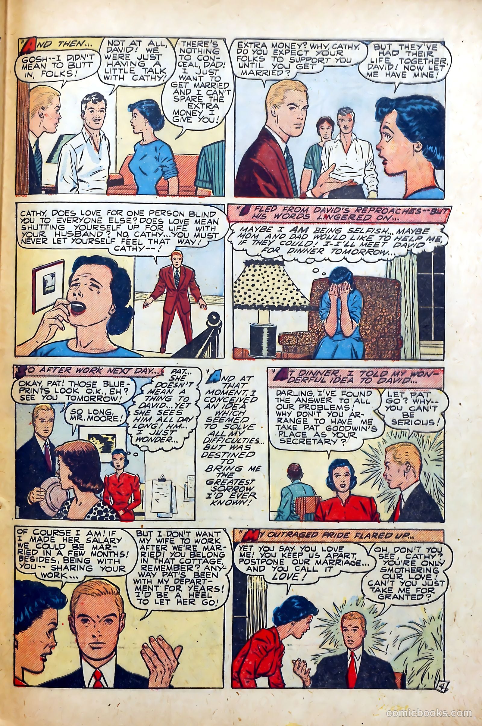 Popular Romance #5 (1949) — page 31 of 37