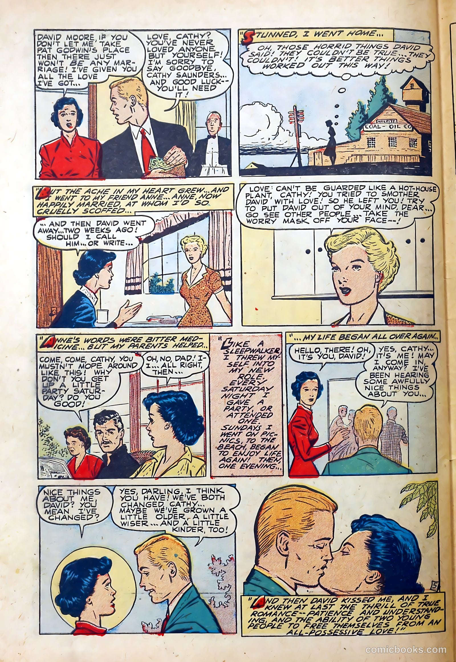 Popular Romance #5 (1949) — page 32 of 37