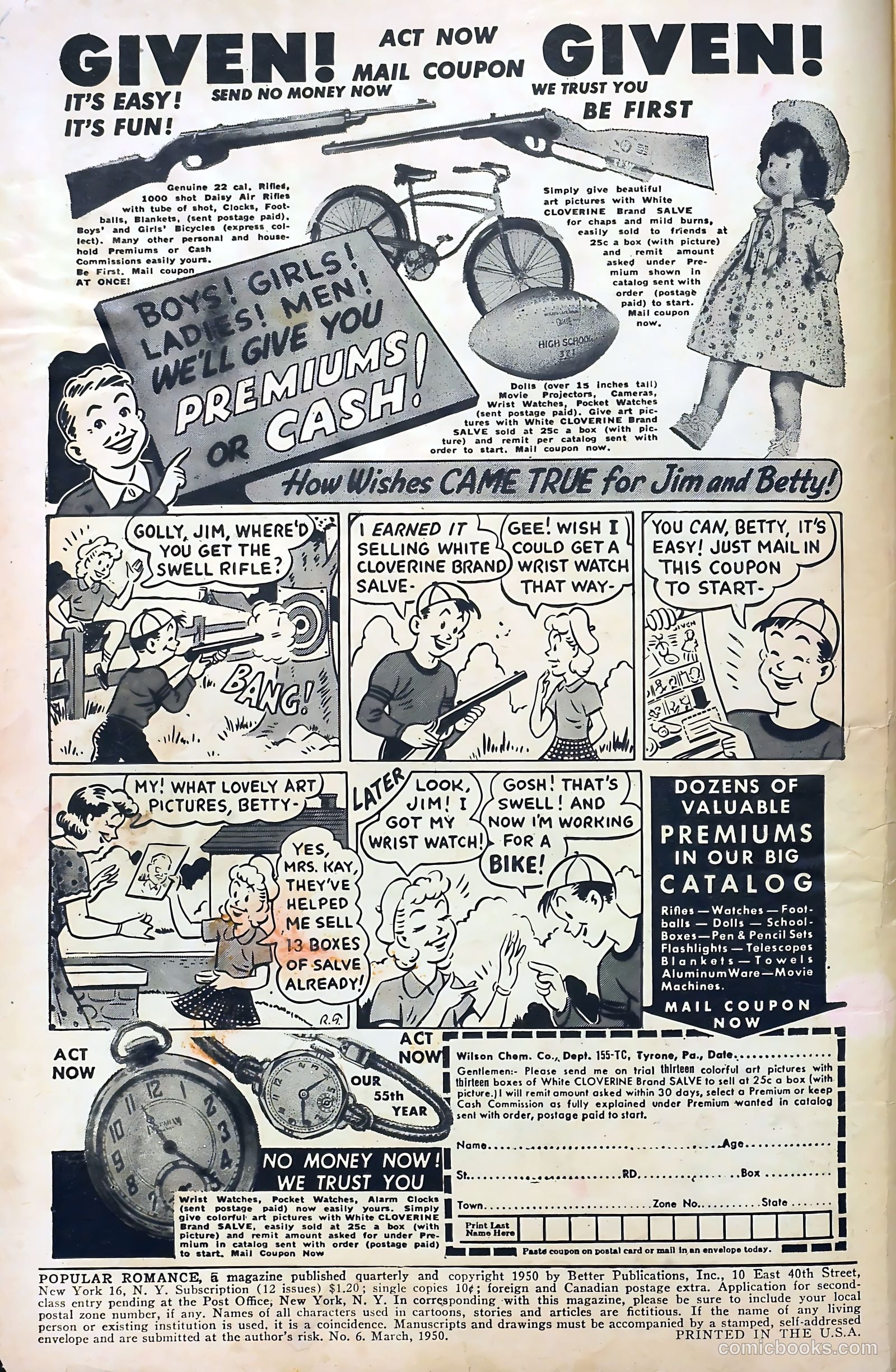 Popular Romance #6 (1950) — page 2 of 36