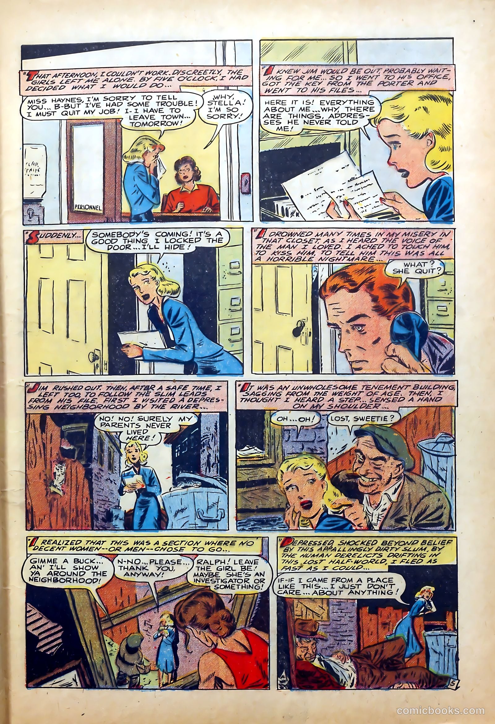 Popular Romance #6 (1950) — page 7 of 36