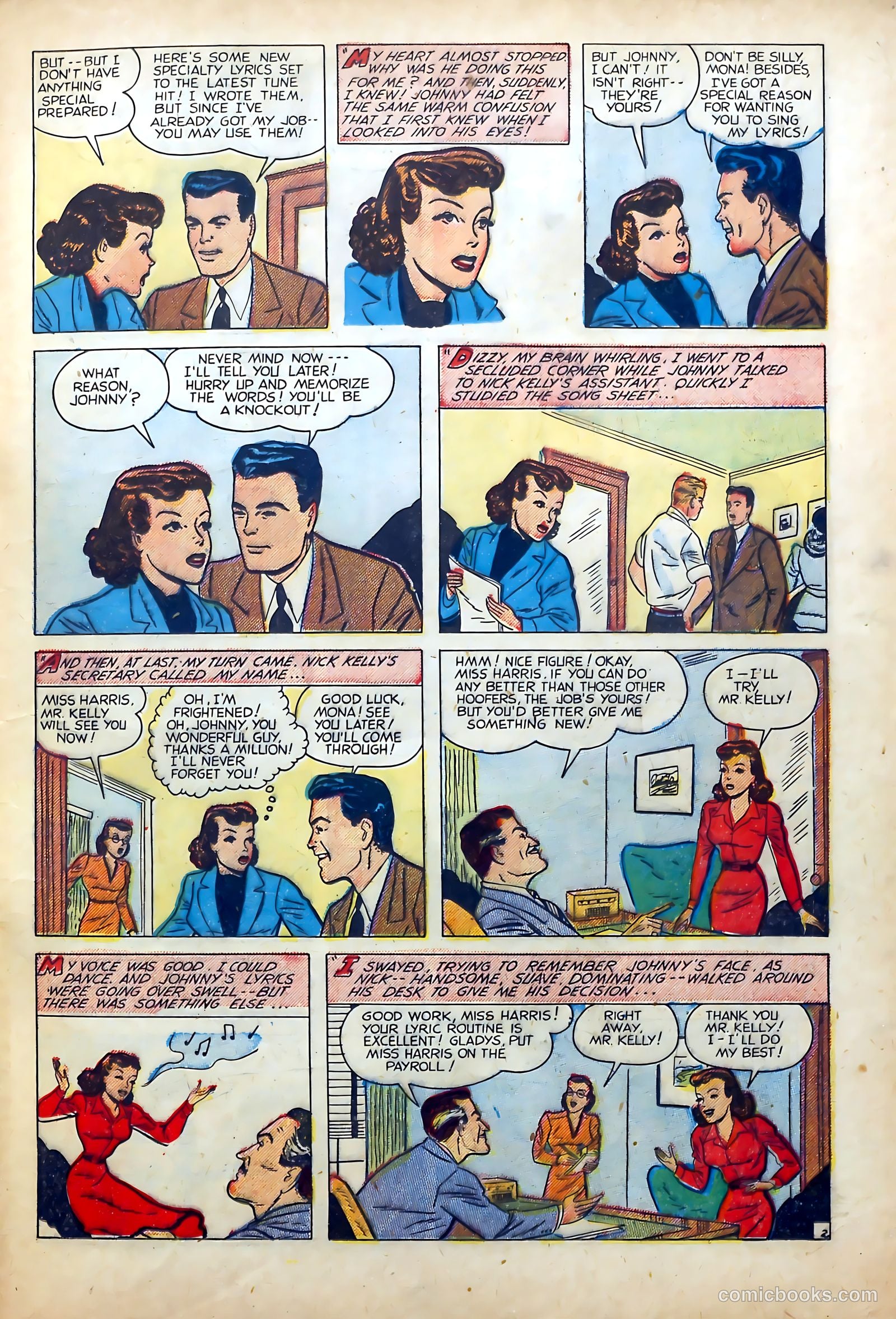Popular Romance #6 (1950) — page 15 of 36