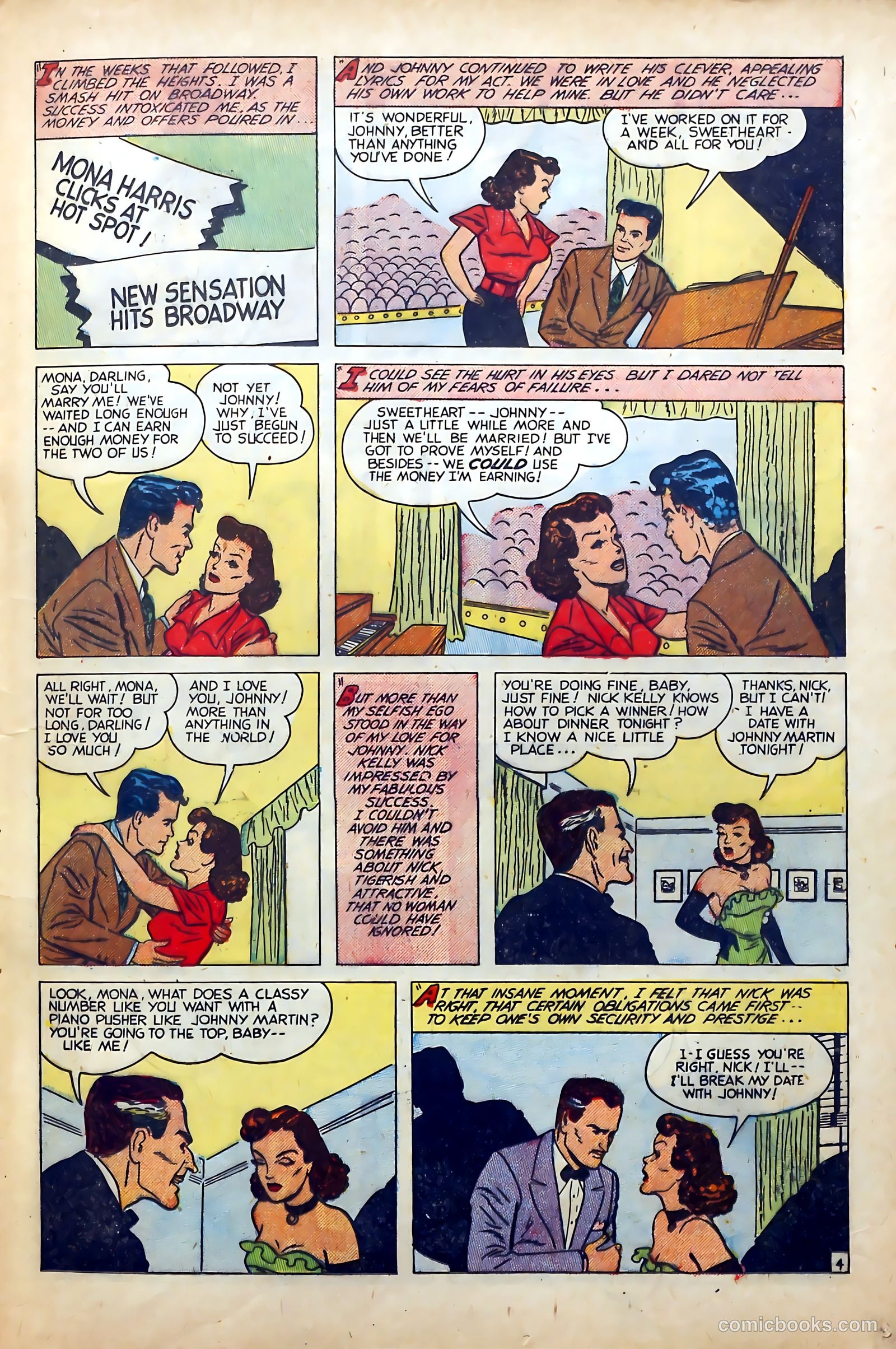 Popular Romance #6 (1950) — page 17 of 36