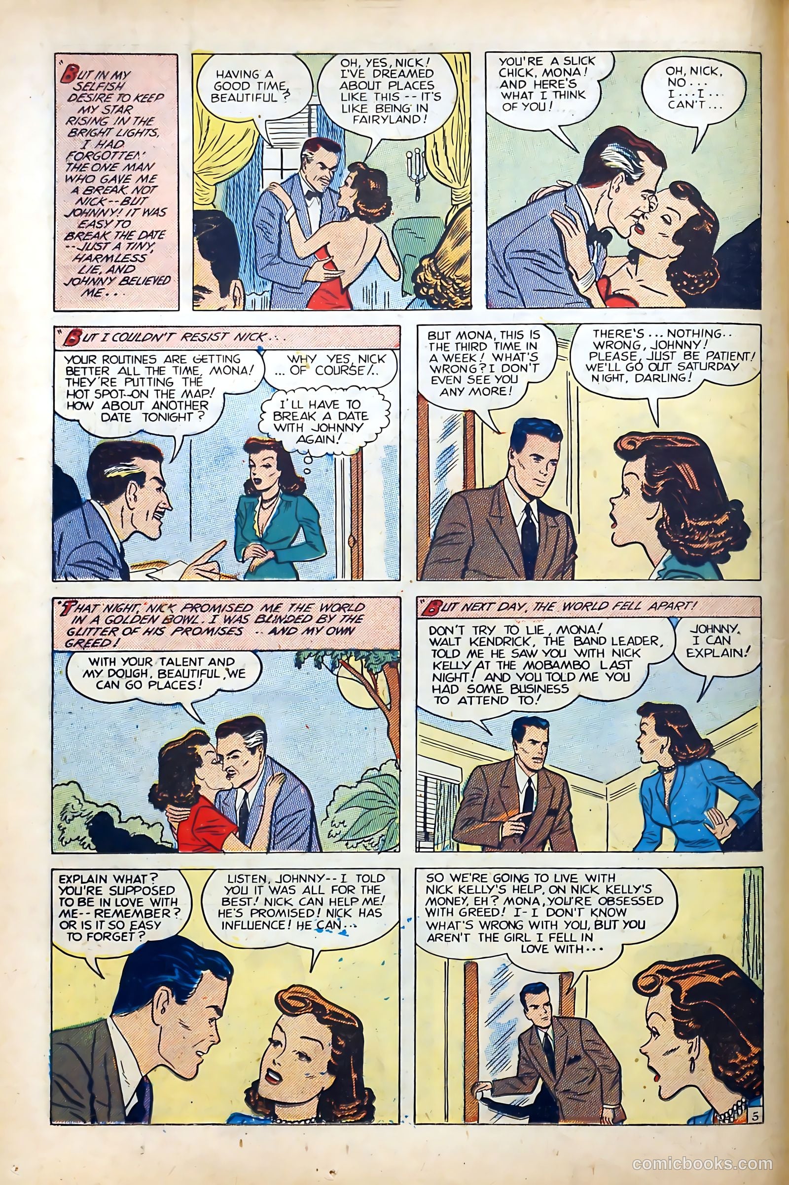 Popular Romance #6 (1950) — page 18 of 36