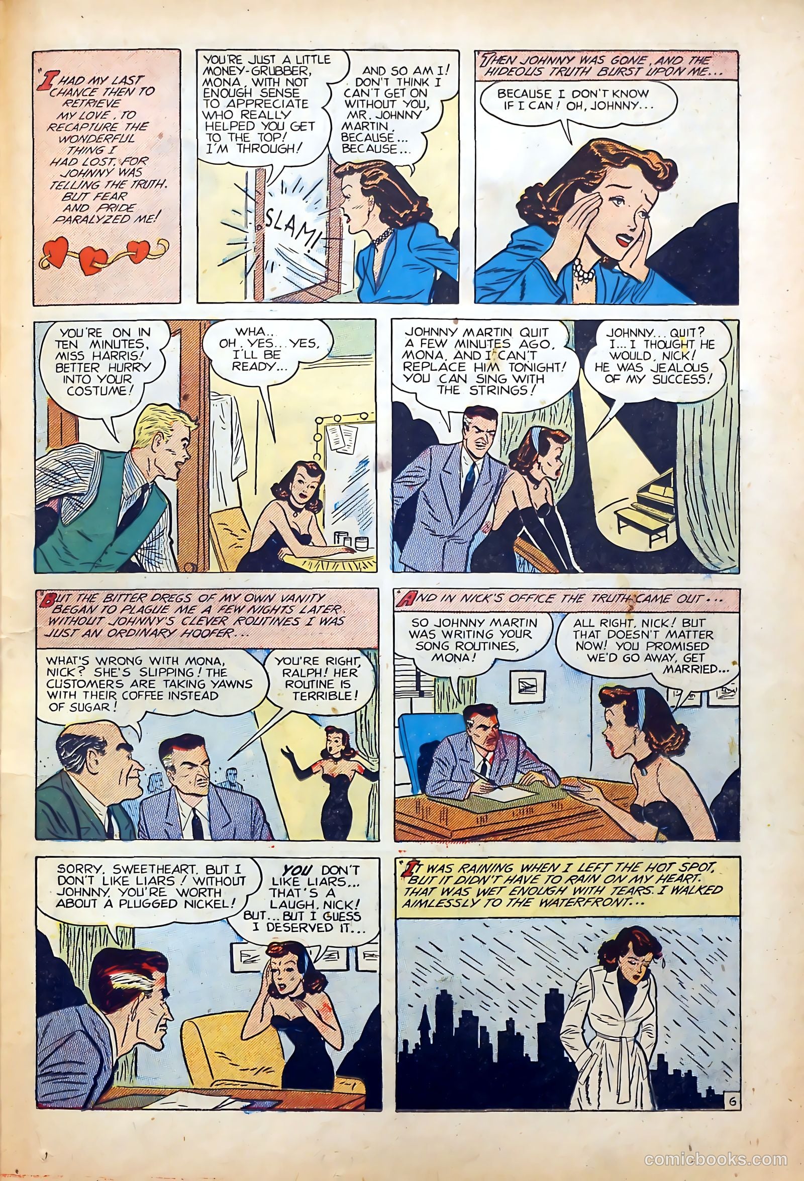 Popular Romance #6 (1950) — page 19 of 36