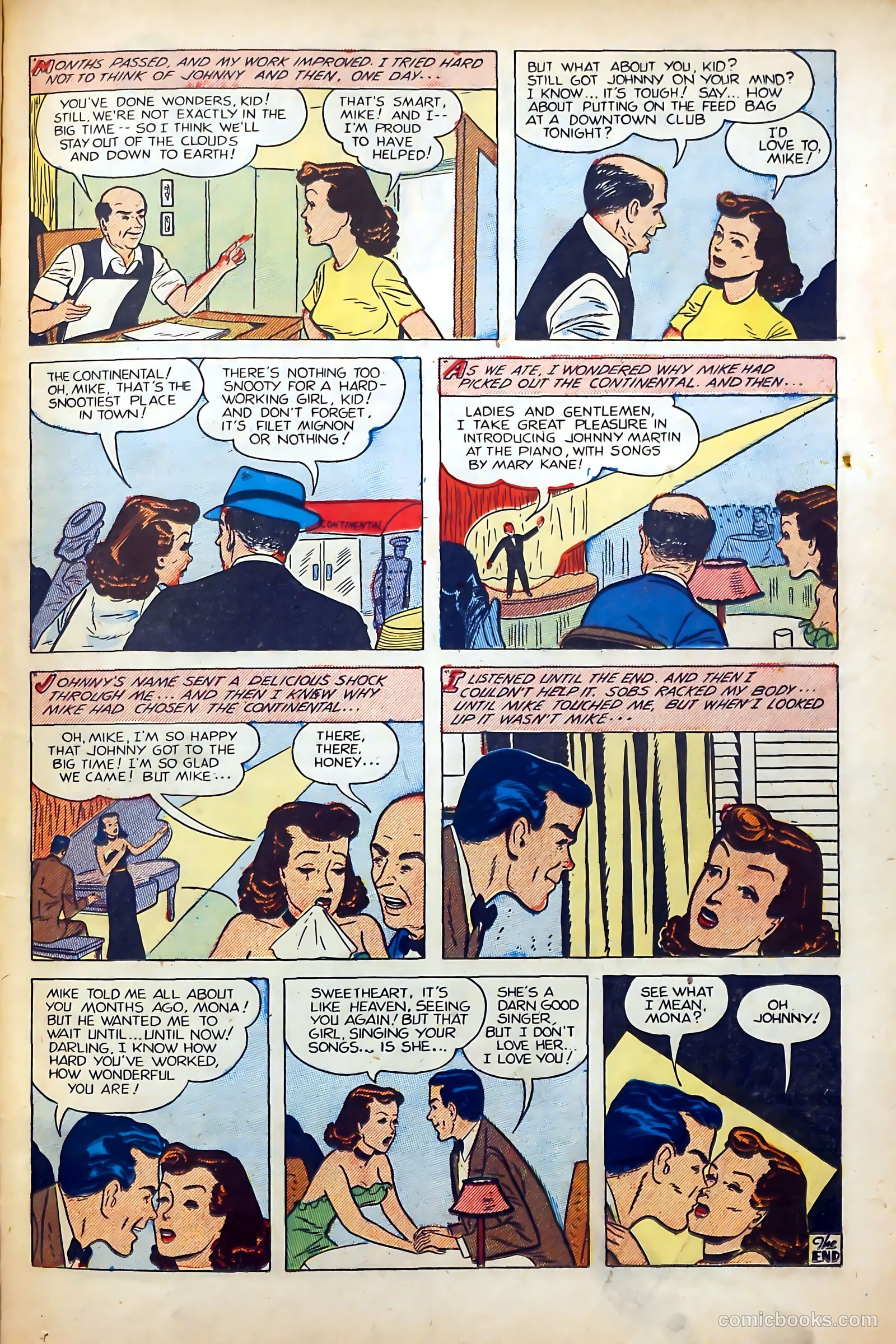 Popular Romance #6 (1950) — page 21 of 36
