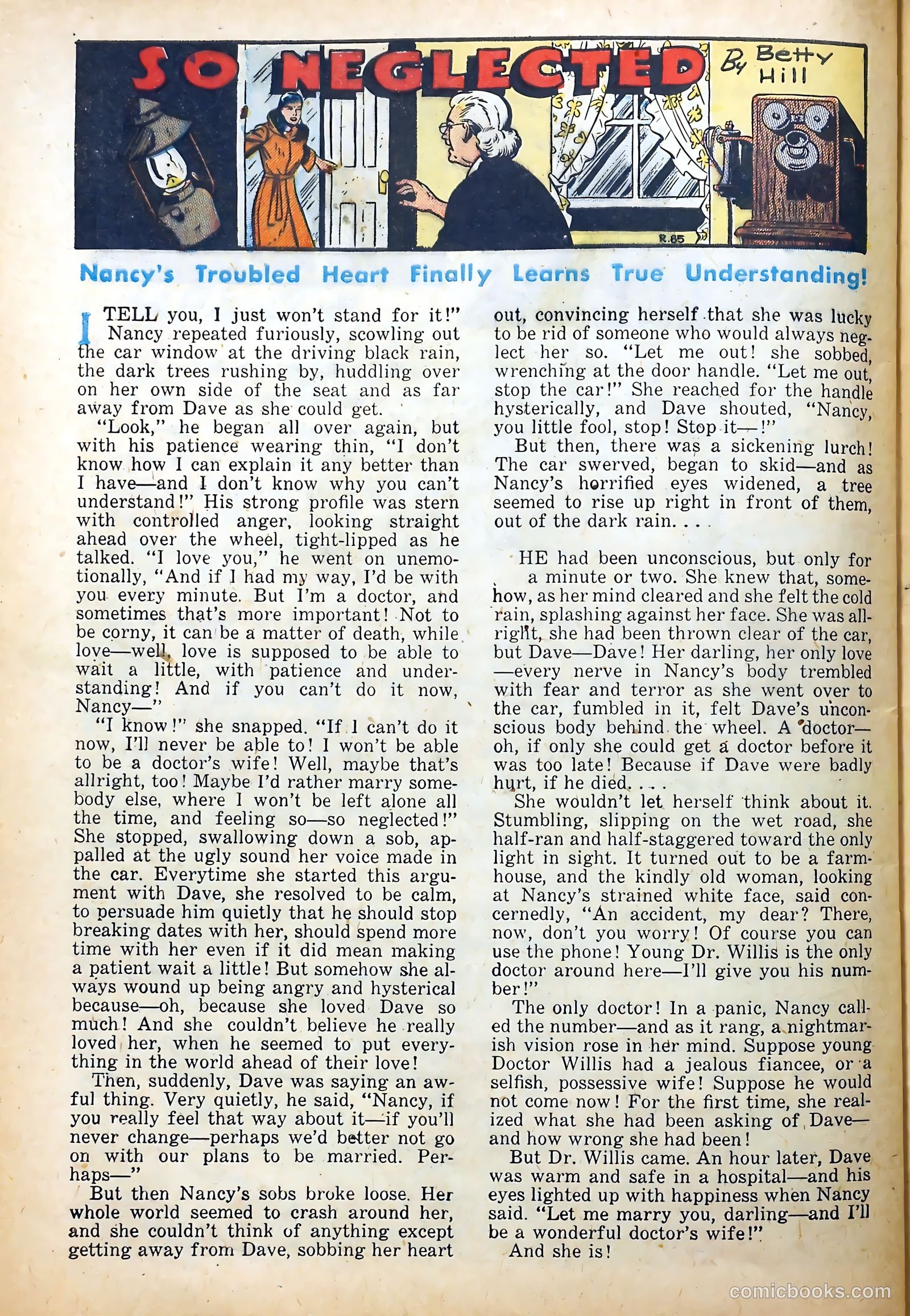 Popular Romance #6 (1950) — page 28 of 36