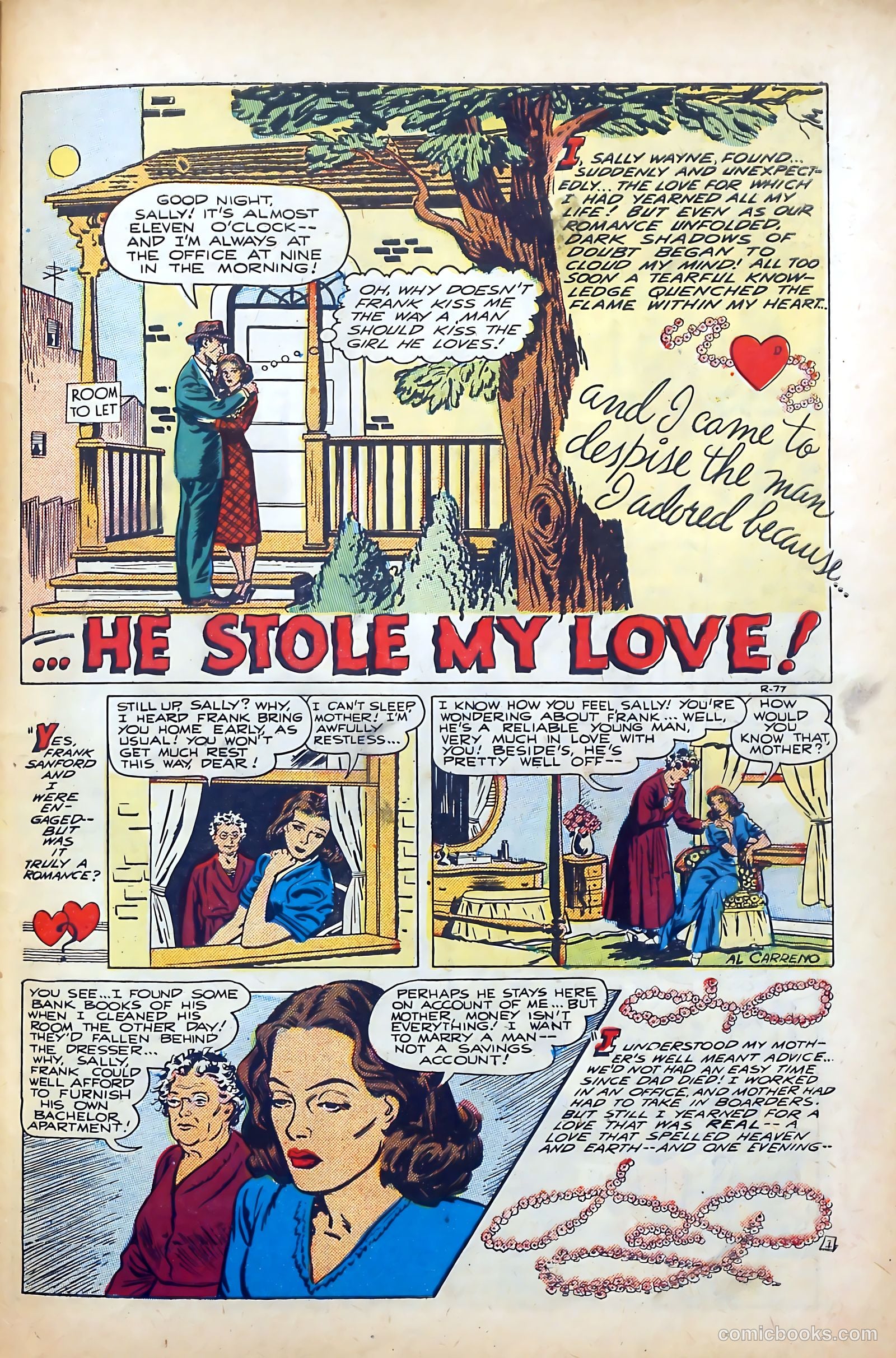 Popular Romance #6 (1950) — page 29 of 36