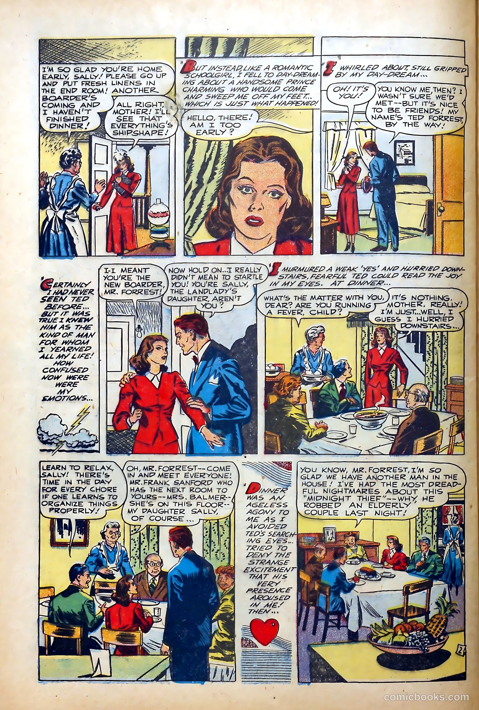 Popular Romance #6 (1950) — page 30 of 36