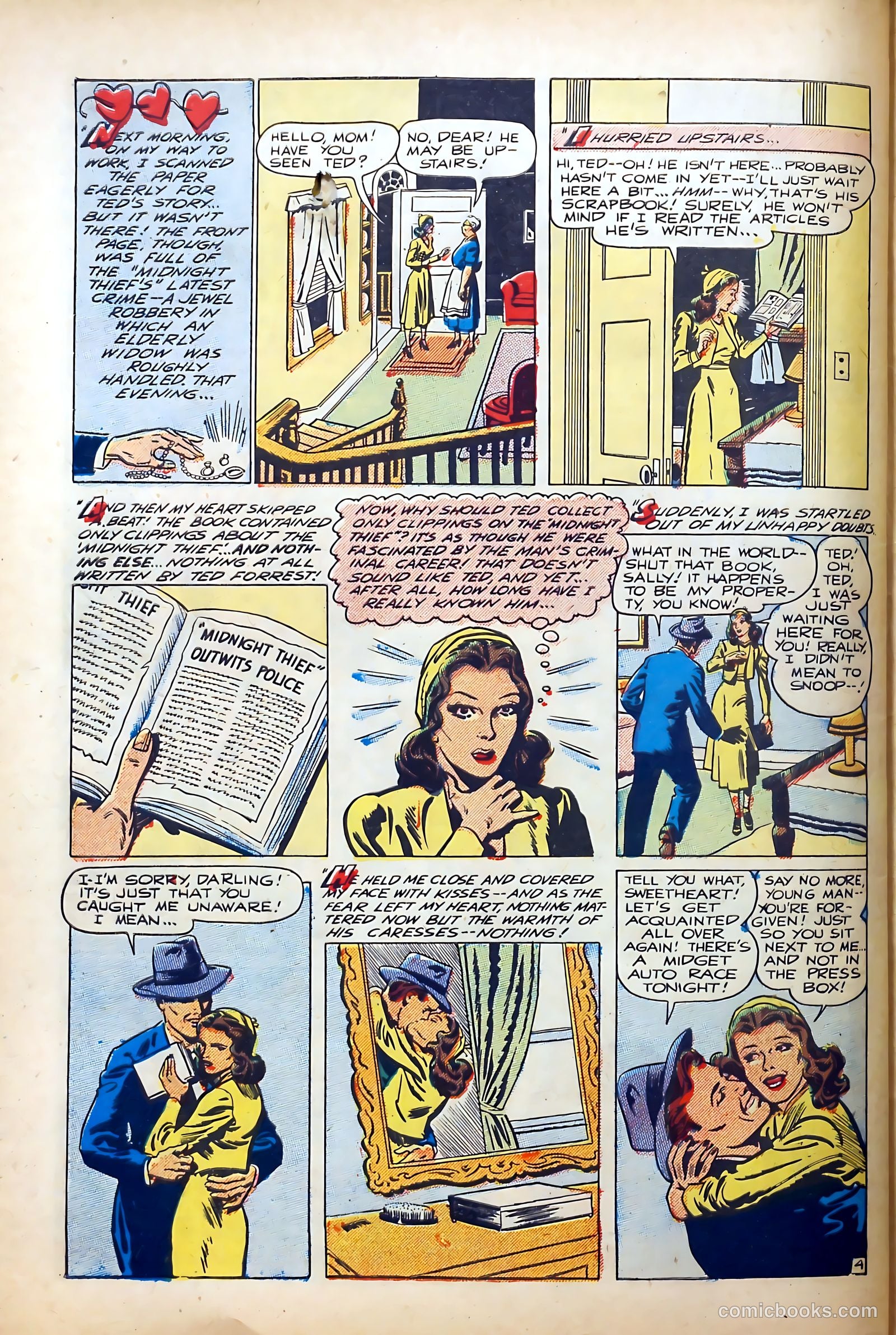 Popular Romance #6 (1950) — page 32 of 36
