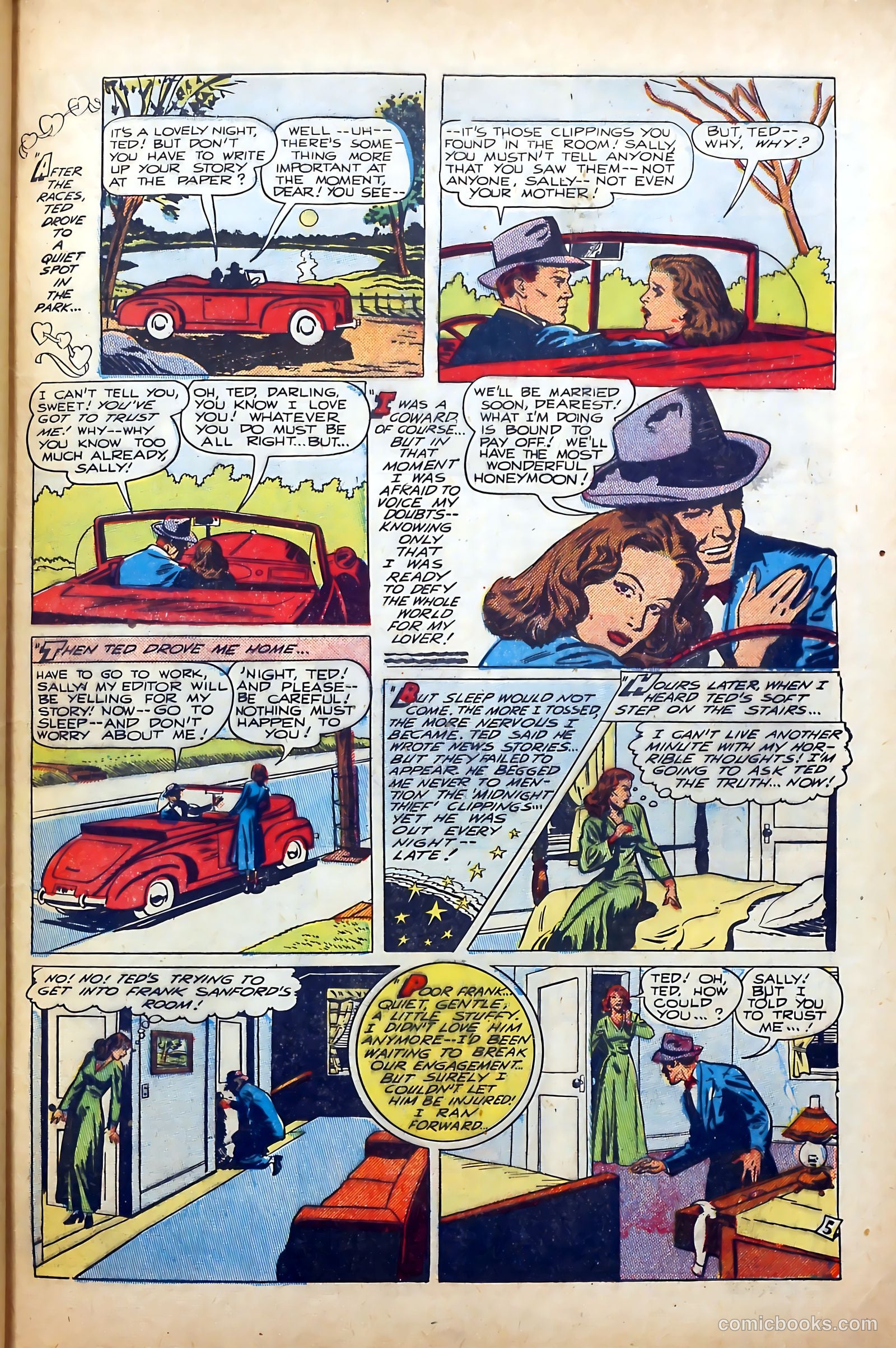 Popular Romance #6 (1950) — page 33 of 36