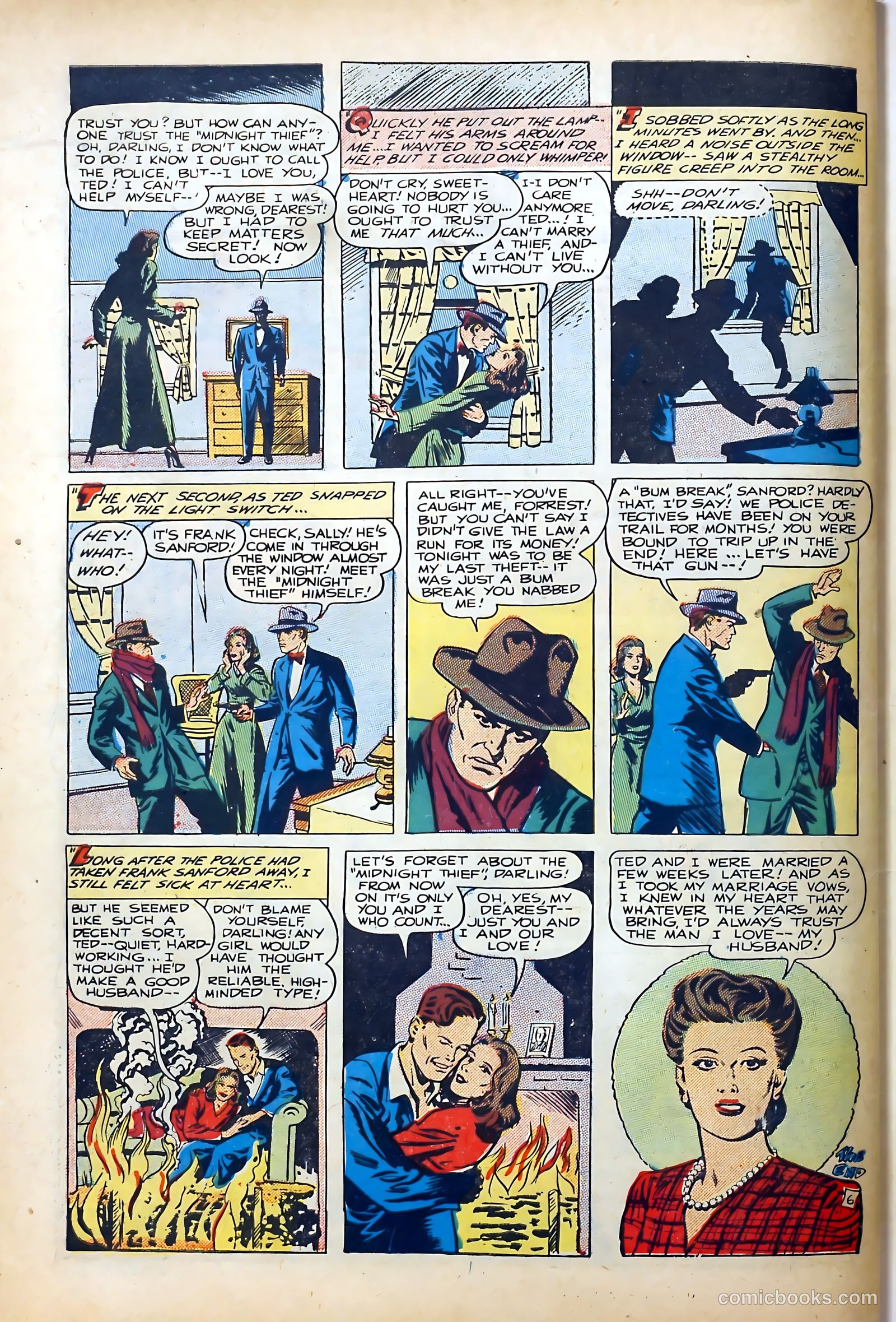 Popular Romance #6 (1950) — page 34 of 36