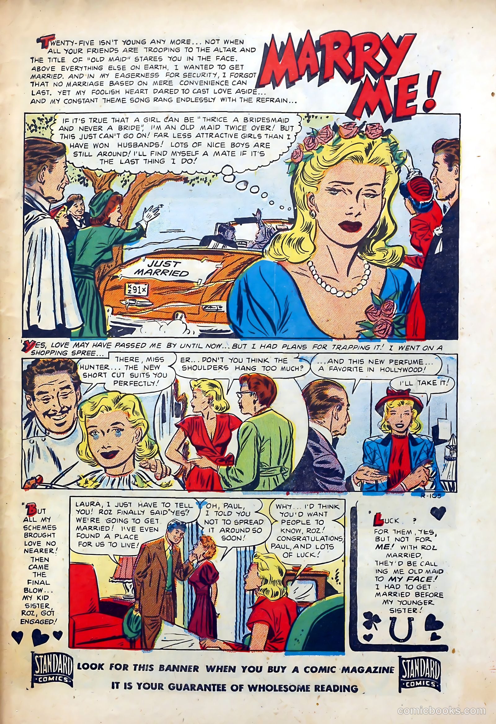 Popular Romance #7 (1950) — page 3 of 37