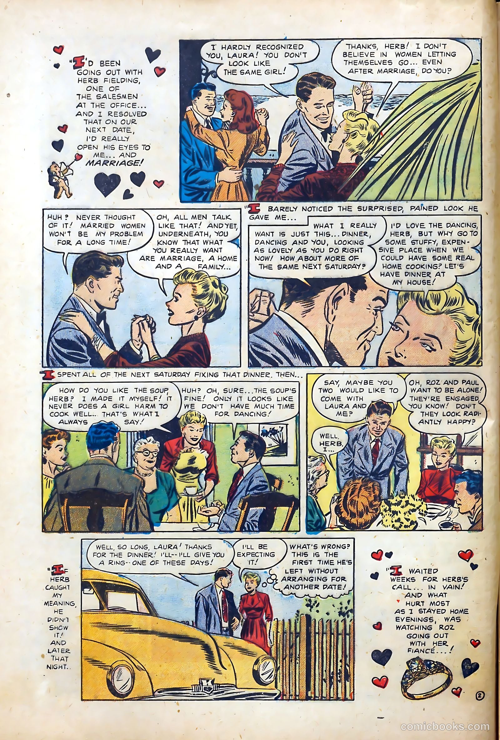 Popular Romance #7 (1950) — page 4 of 37
