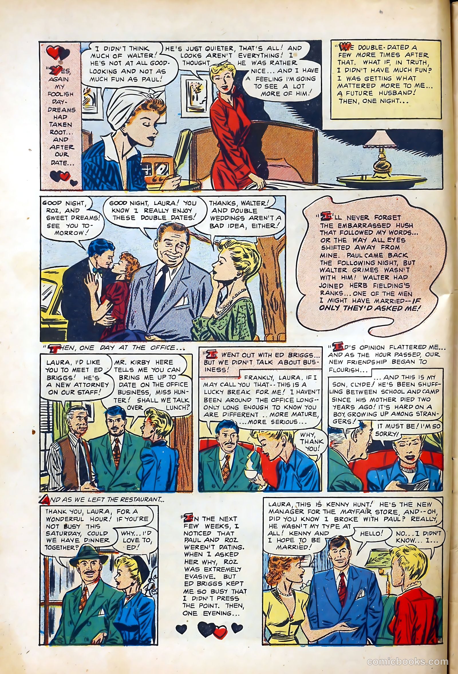 Popular Romance #7 (1950) — page 6 of 37