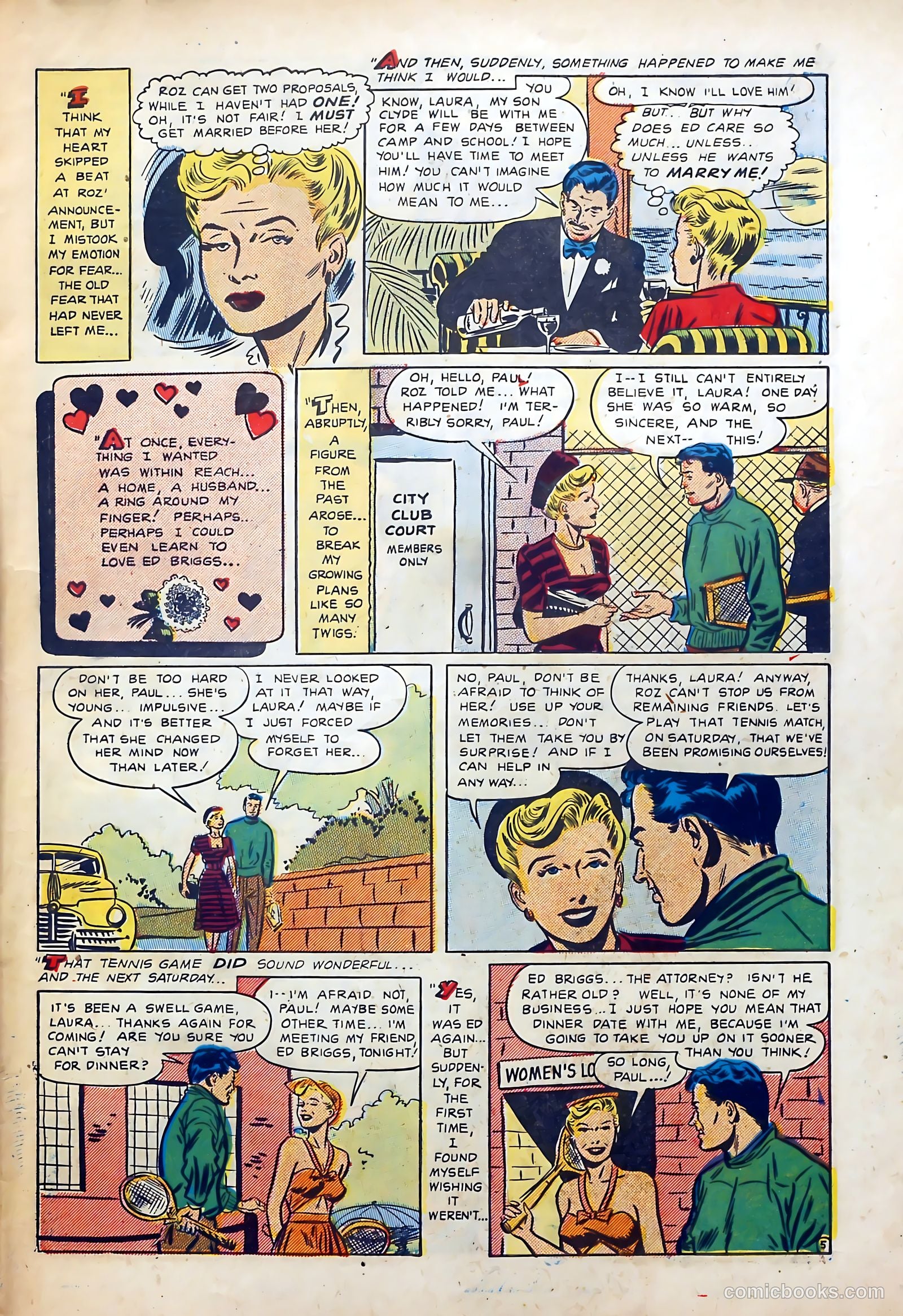 Popular Romance #7 (1950) — page 7 of 37