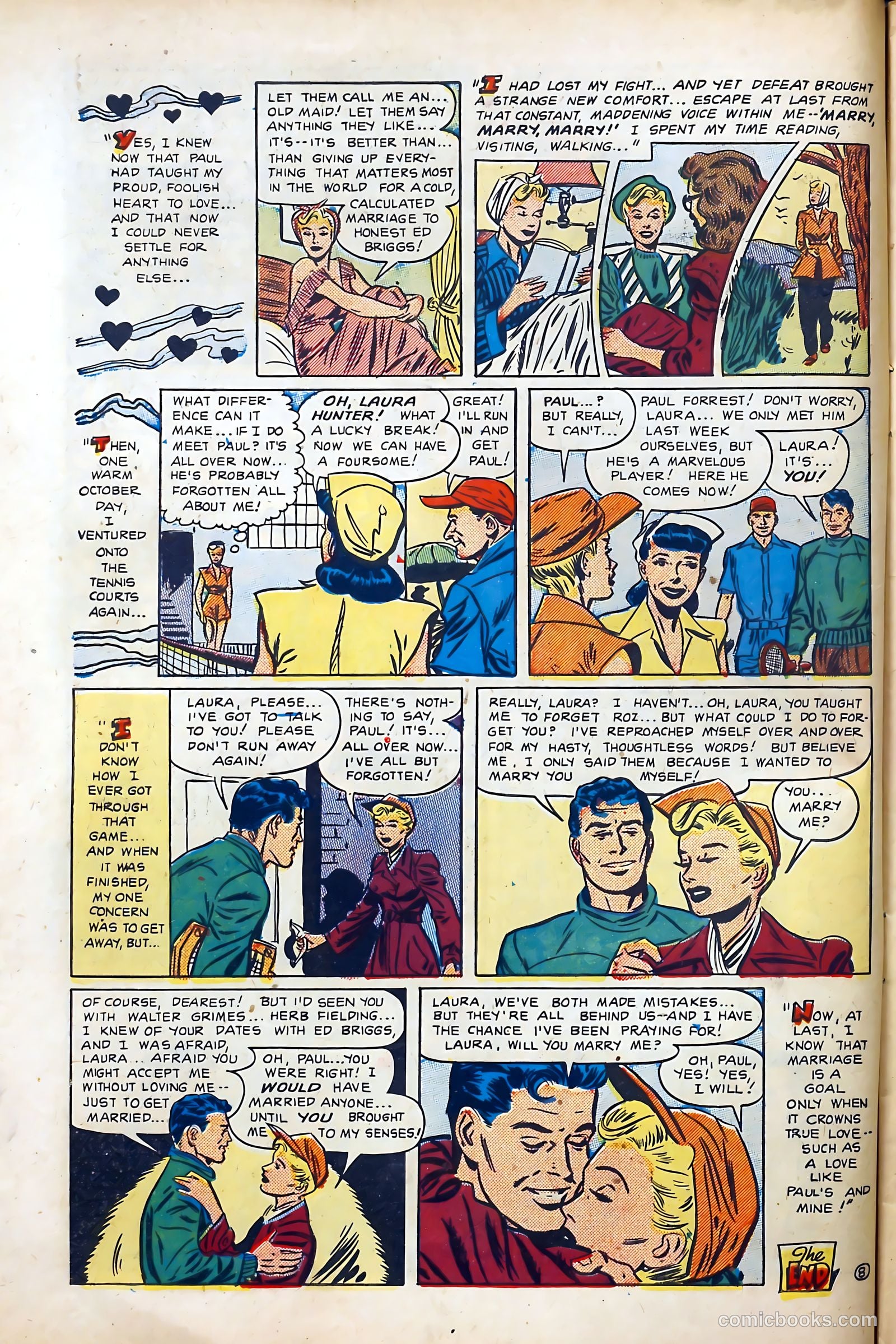 Popular Romance #7 (1950) — page 10 of 37