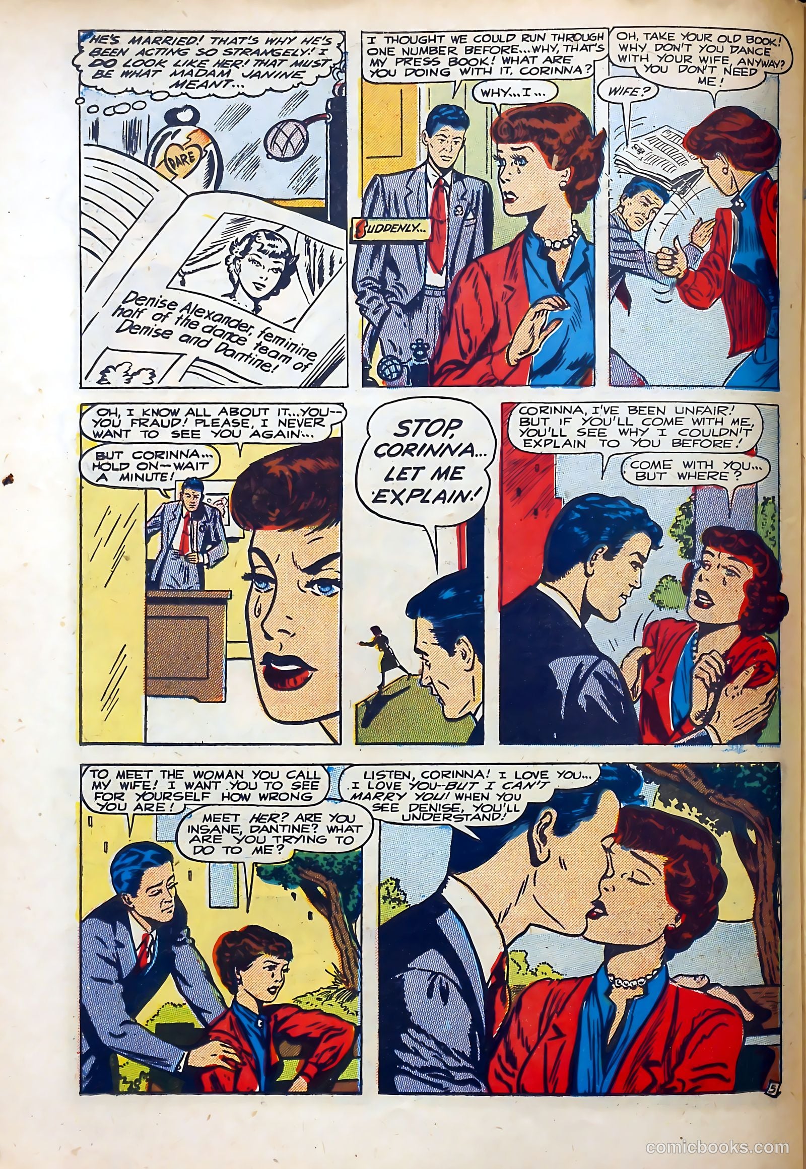 Popular Romance #7 (1950) — page 22 of 37