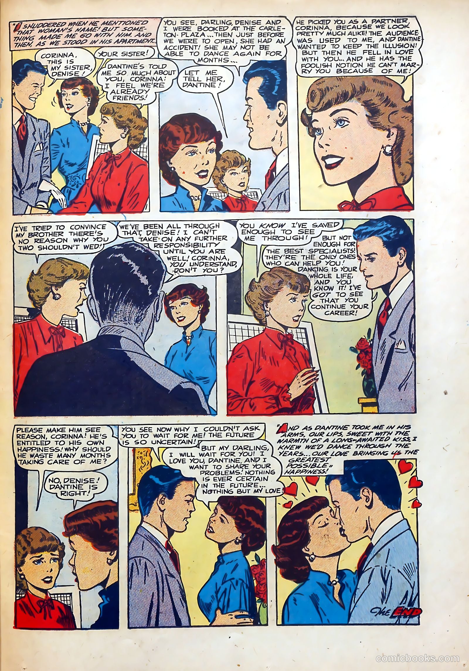 Popular Romance #7 (1950) — page 23 of 37