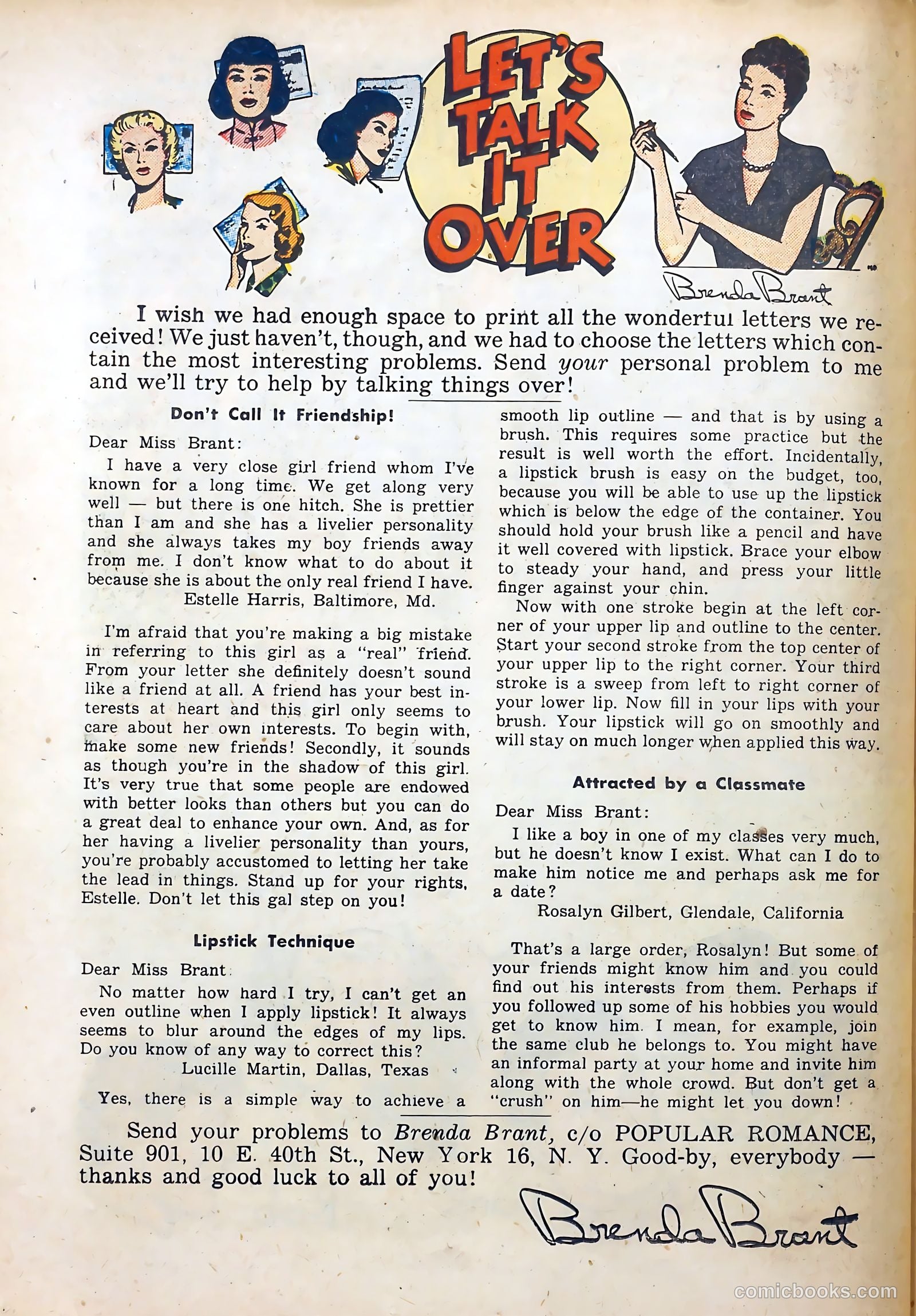 Popular Romance #7 (1950) — page 26 of 37