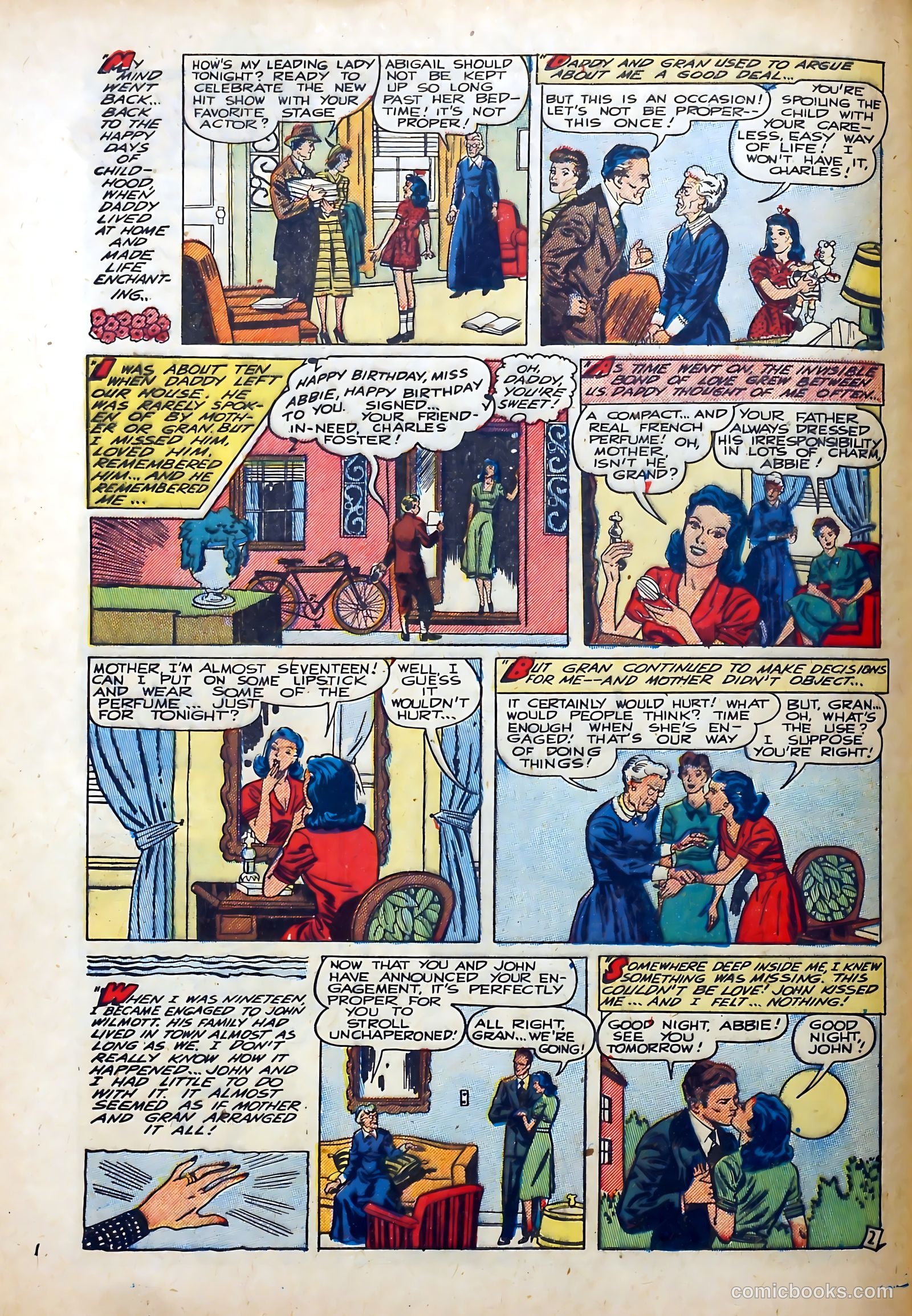 Popular Romance #7 (1950) — page 28 of 37