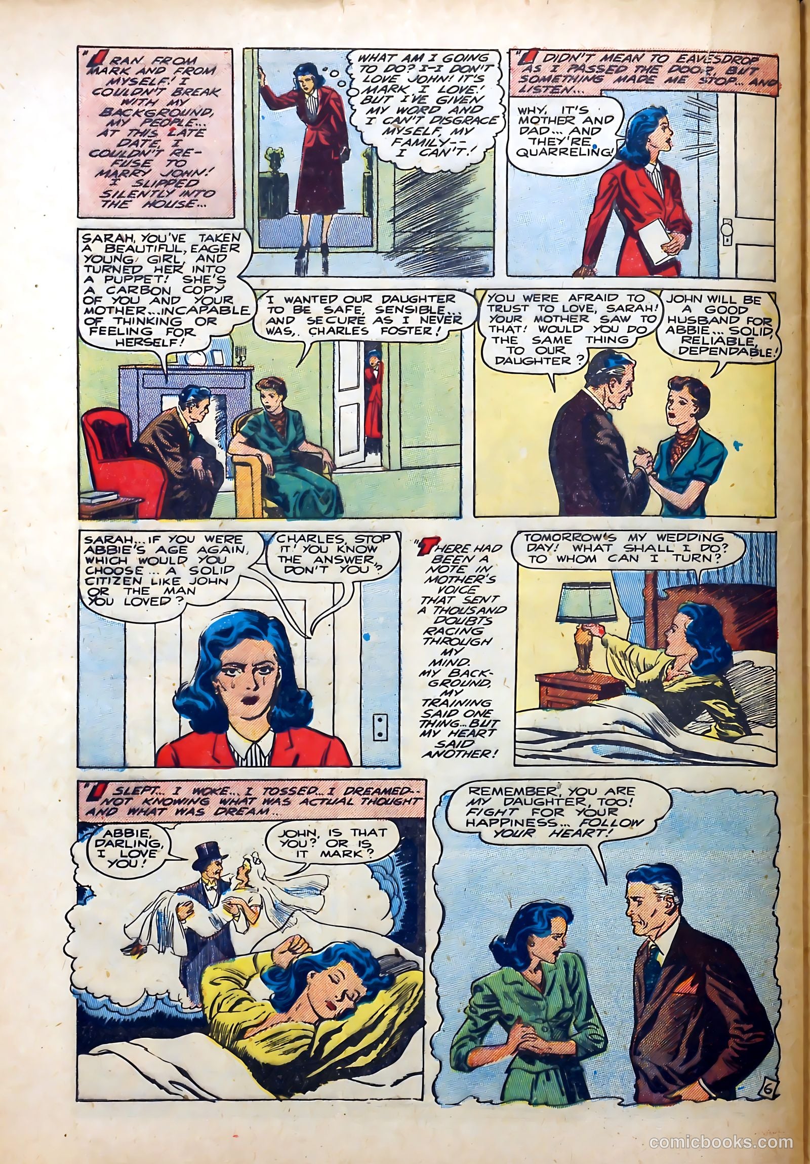 Popular Romance #7 (1950) — page 32 of 37