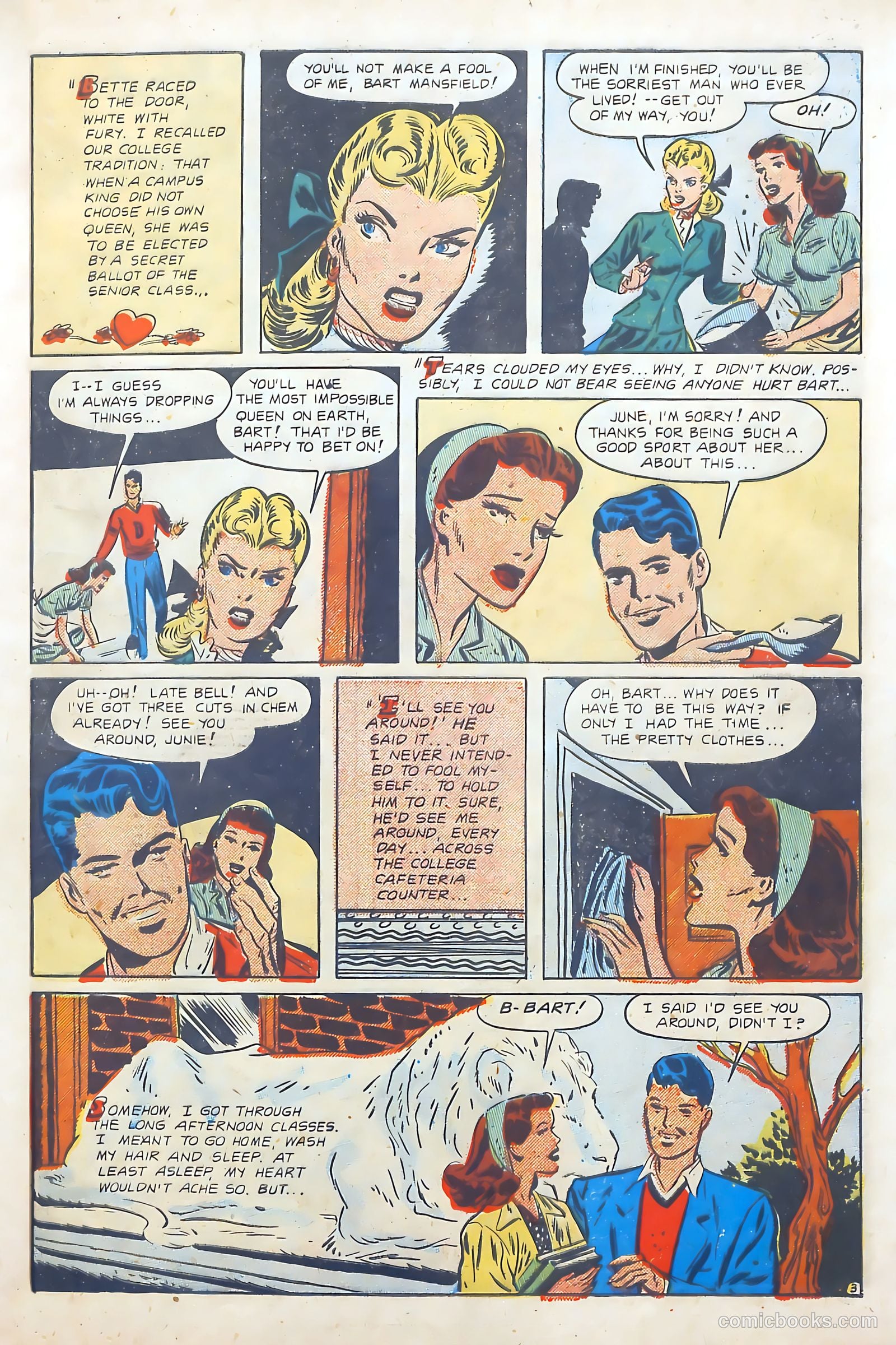 Popular Romance #8 (1950) — page 5 of 36