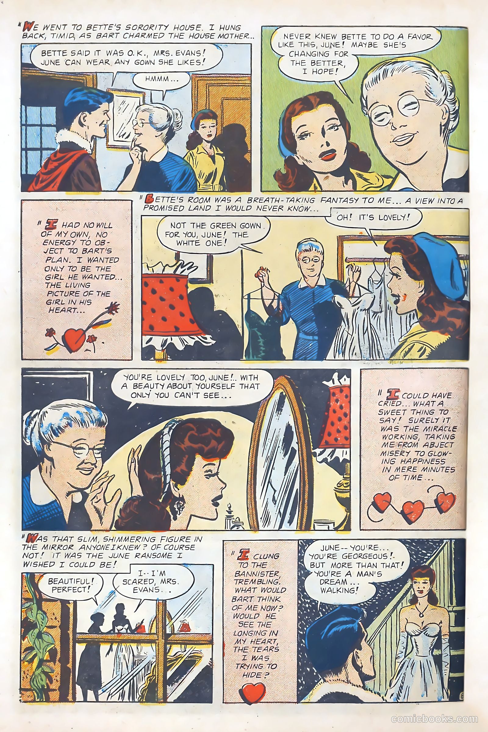 Popular Romance #8 (1950) — page 10 of 36