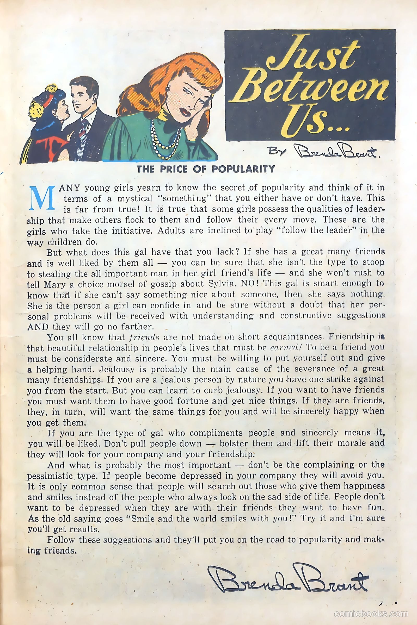 Popular Romance #8 (1950) — page 13 of 36