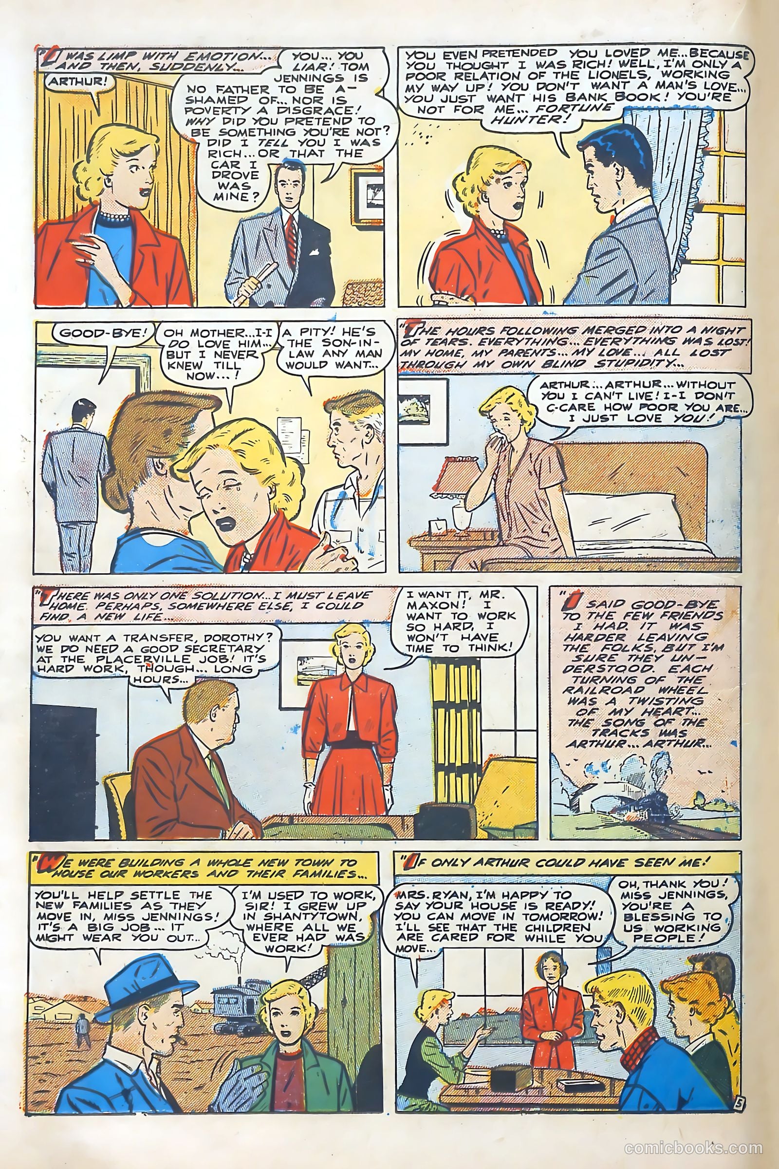 Popular Romance #8 (1950) — page 18 of 36