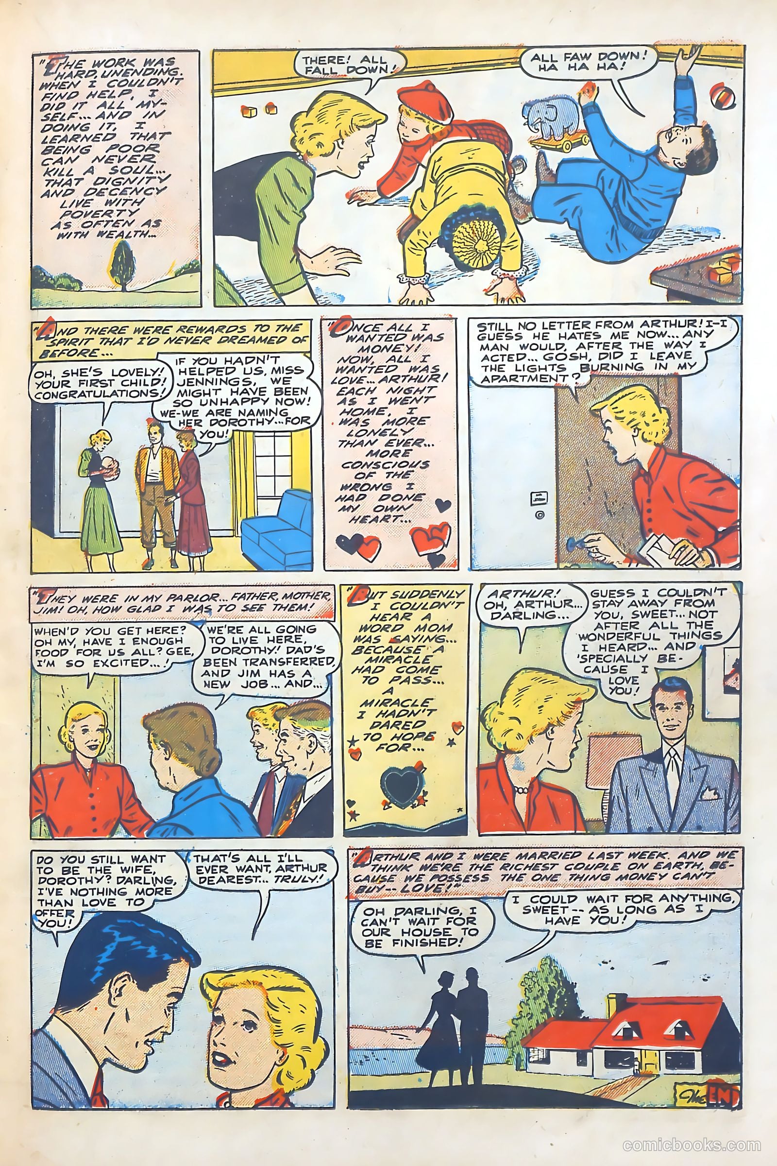 Popular Romance #8 (1950) — page 19 of 36