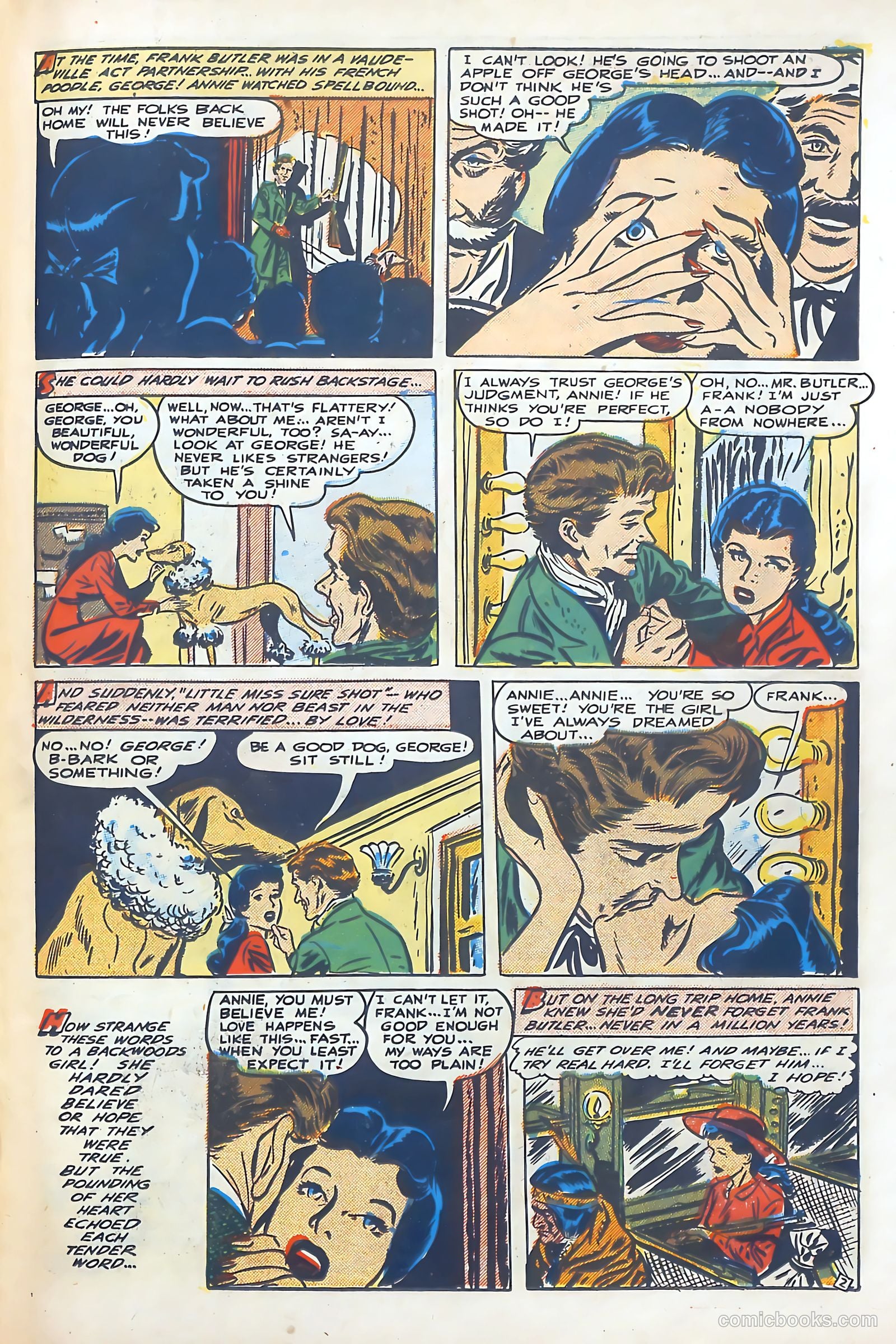 Popular Romance #8 (1950) — page 23 of 36