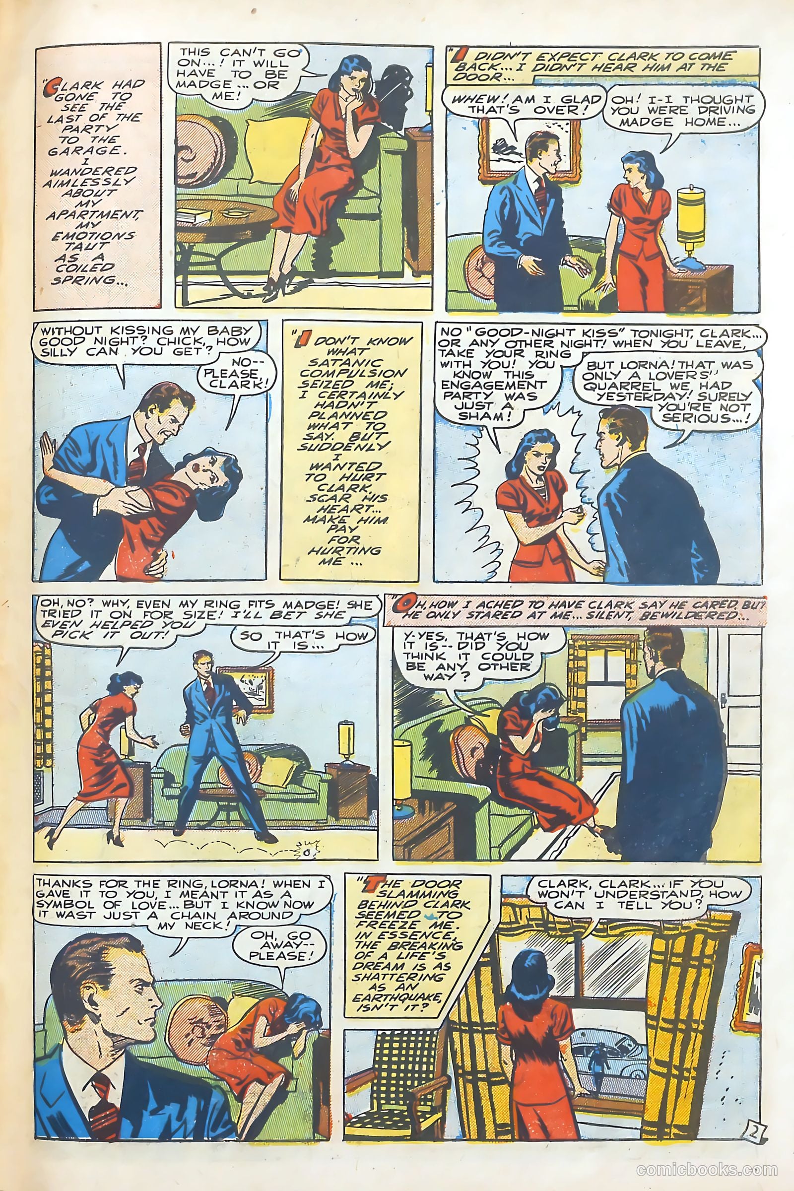 Popular Romance #8 (1950) — page 27 of 36
