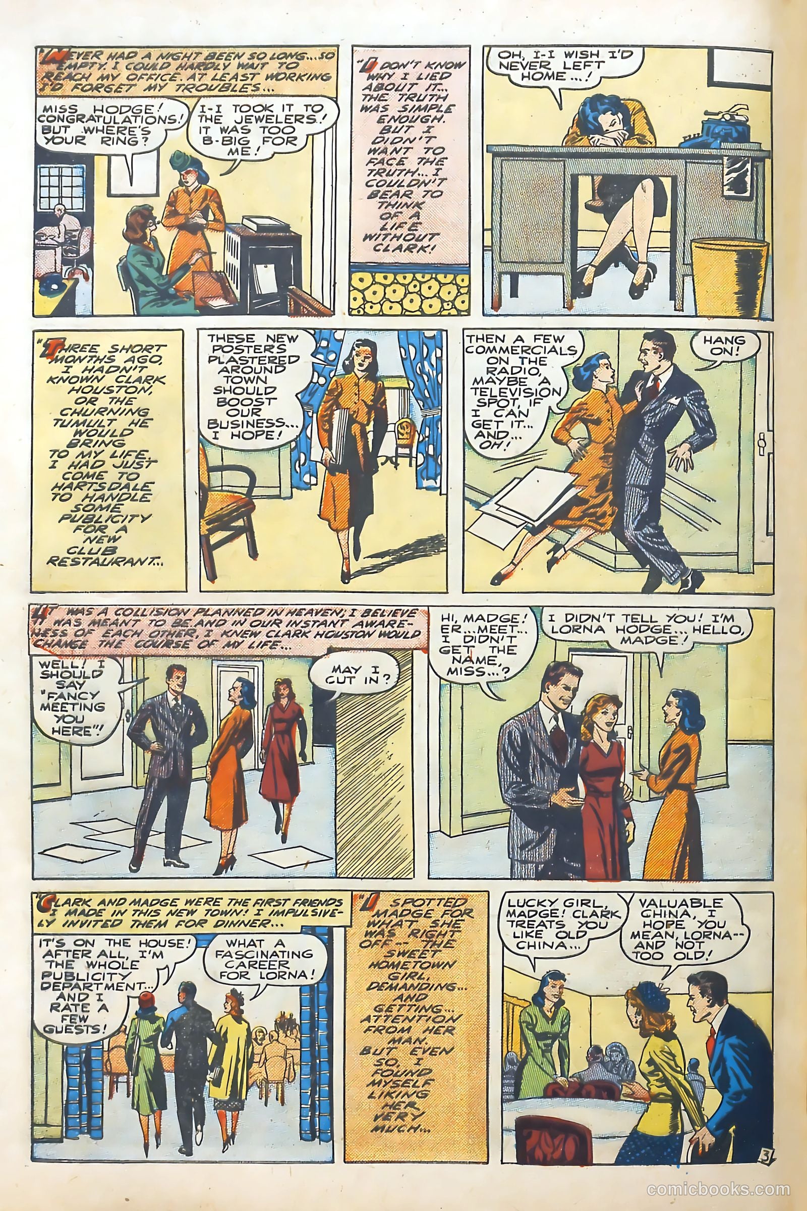Popular Romance #8 (1950) — page 28 of 36