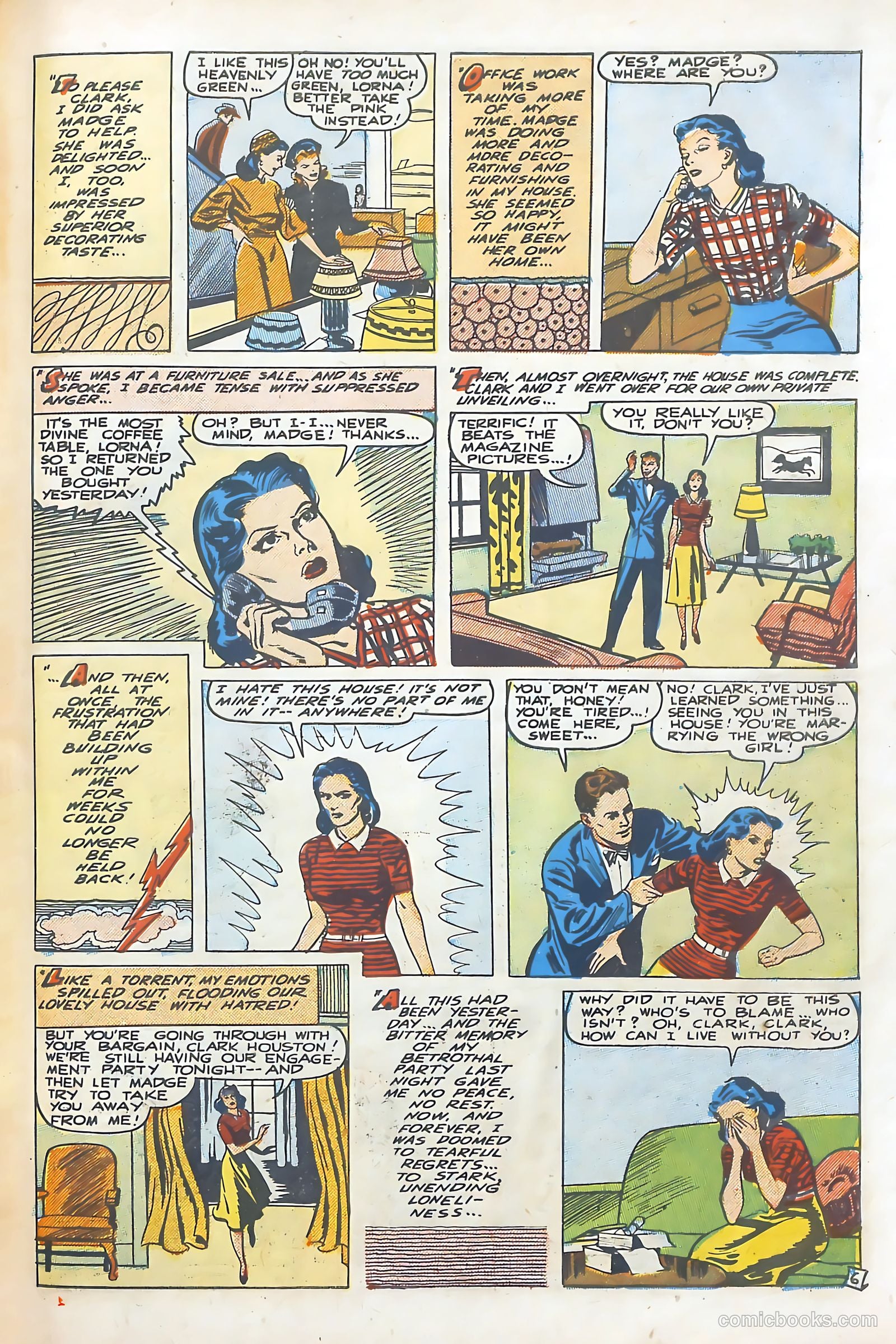 Popular Romance #8 (1950) — page 31 of 36