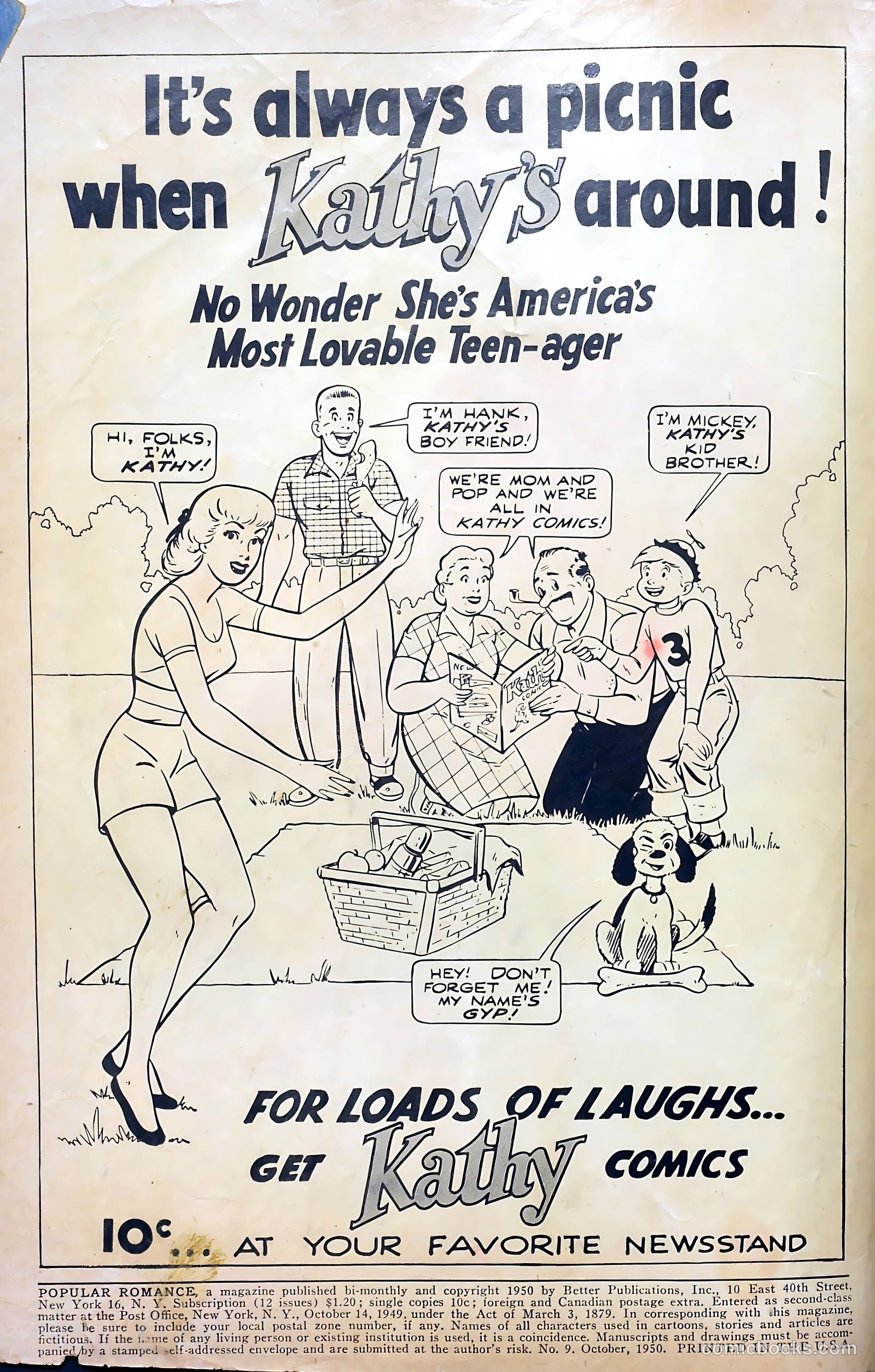 Popular Romance #9 (1950) — page 2 of 36