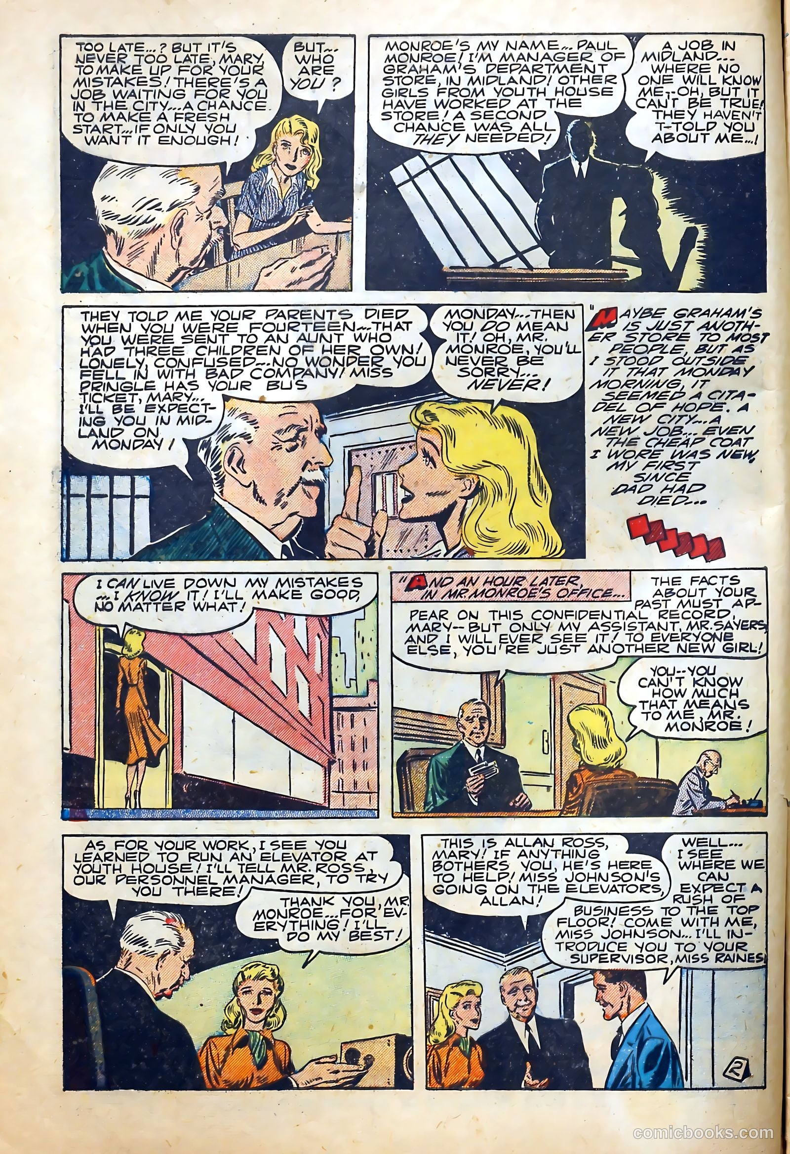 Popular Romance #9 (1950) — page 4 of 36