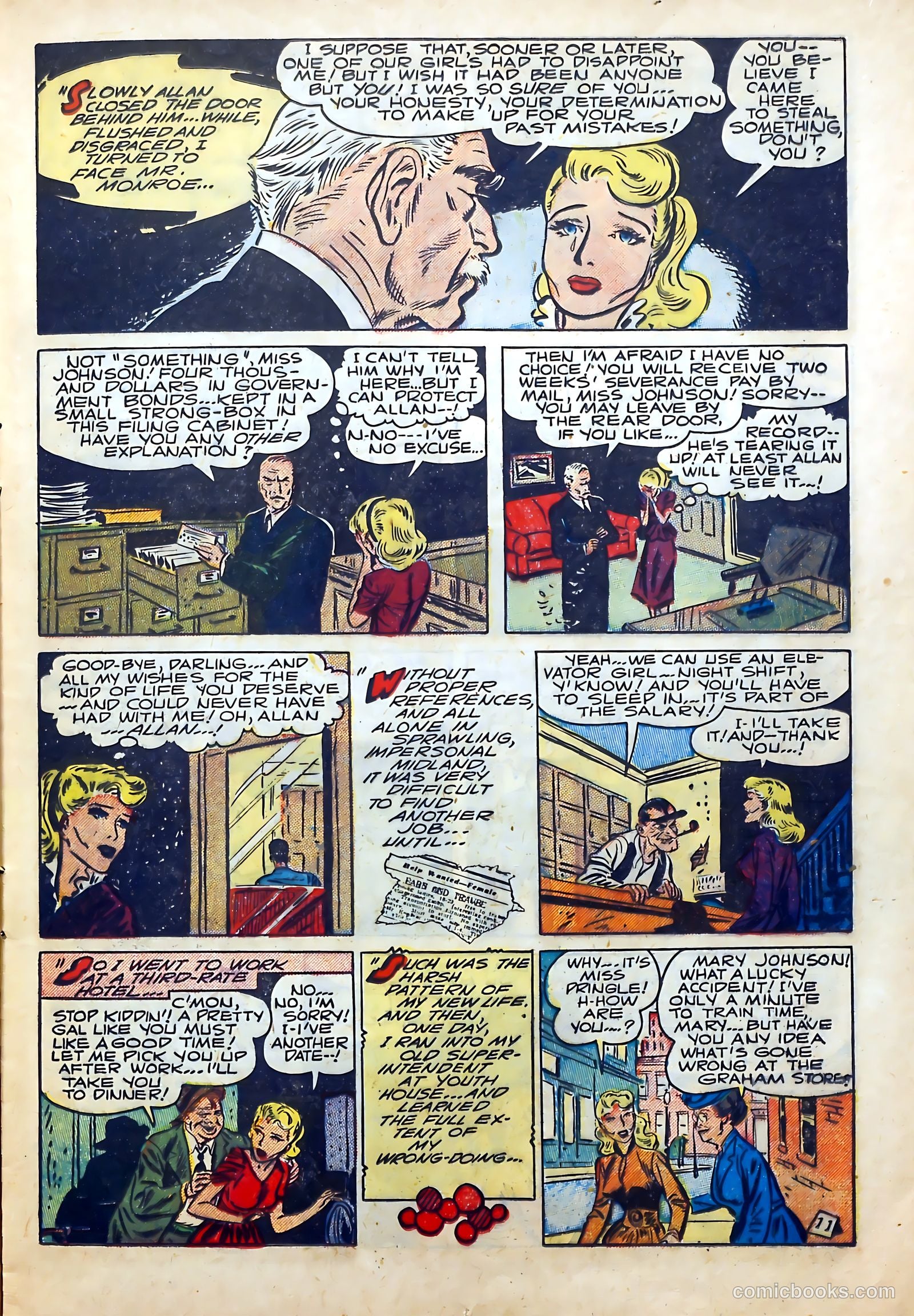 Popular Romance #9 (1950) — page 13 of 36