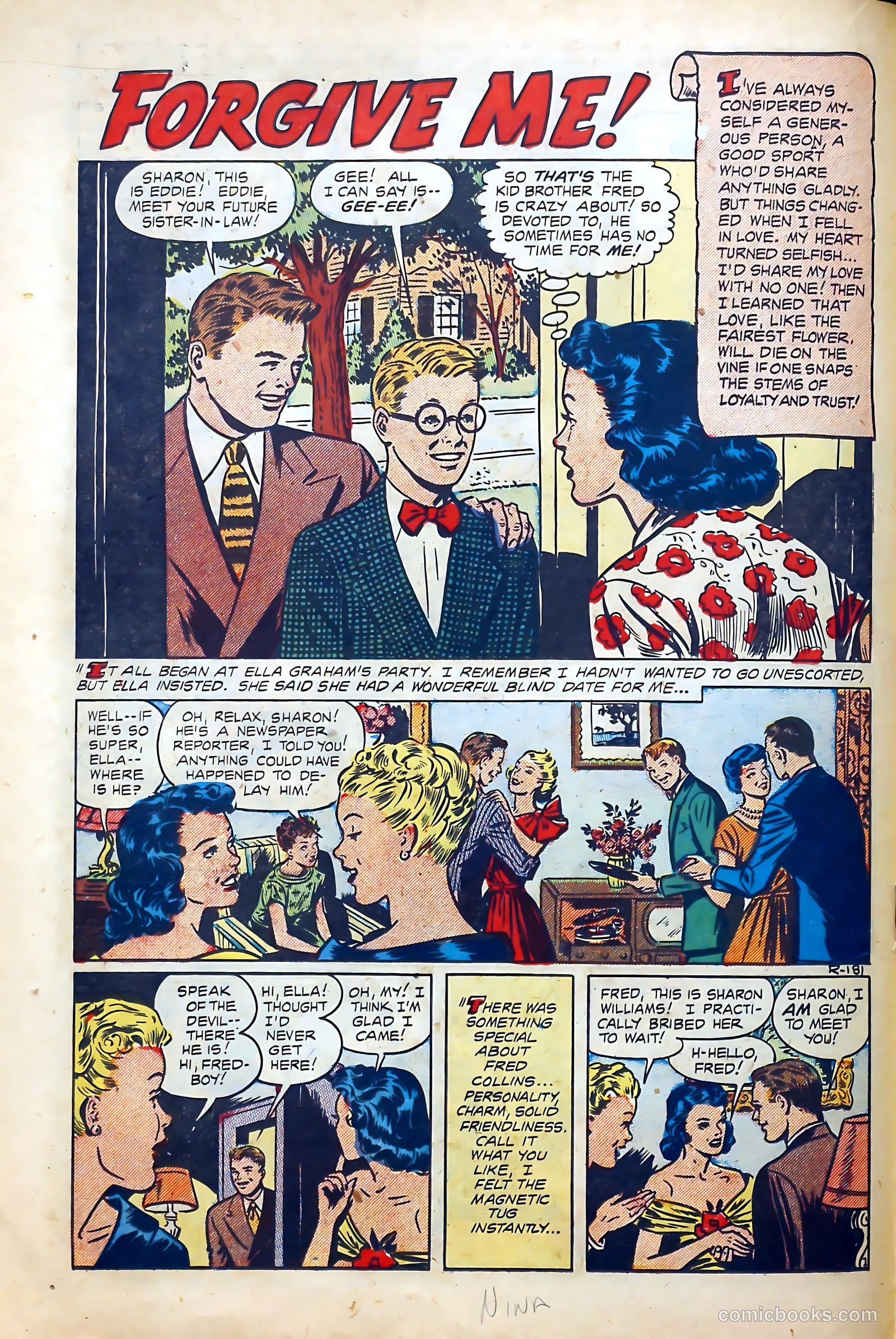Popular Romance #9 (1950) — page 18 of 36