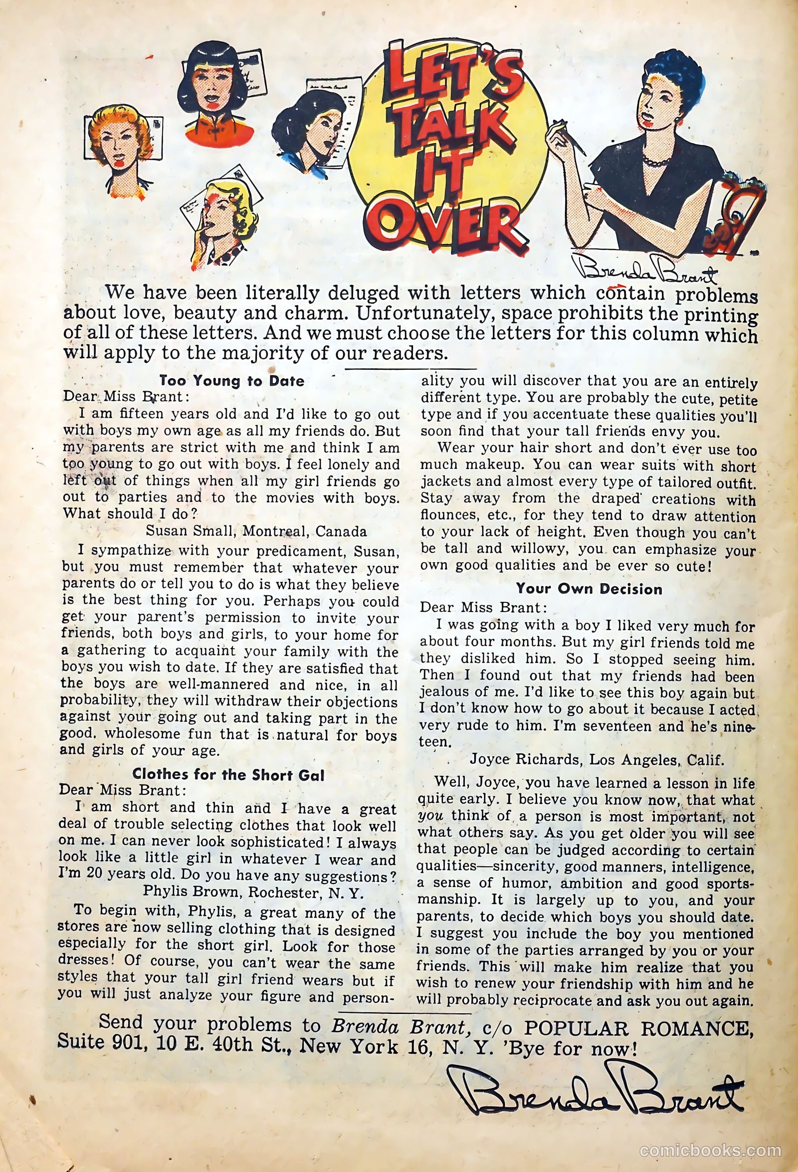 Popular Romance #9 (1950) — page 26 of 36