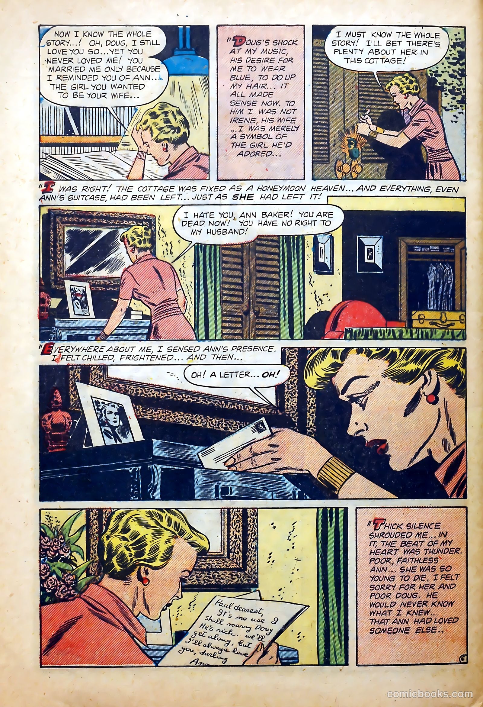 Popular Romance #9 (1950) — page 32 of 36