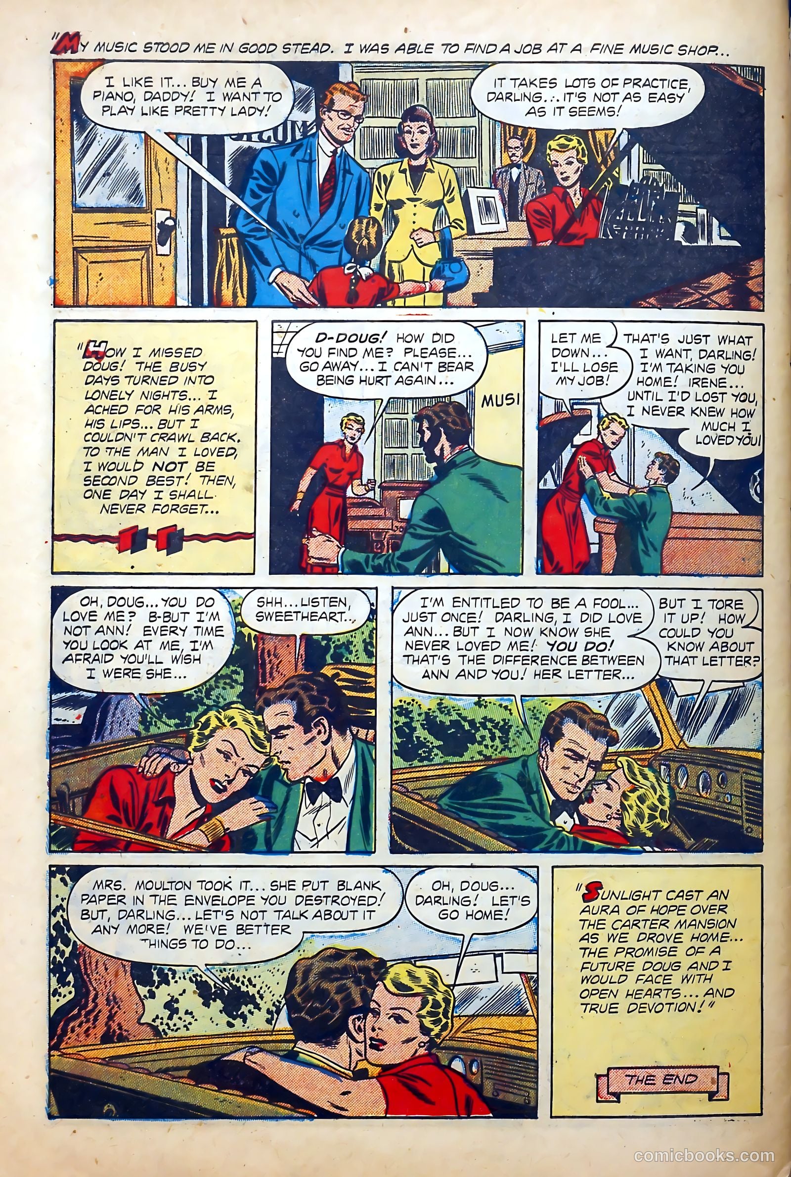 Popular Romance #9 (1950) — page 34 of 36