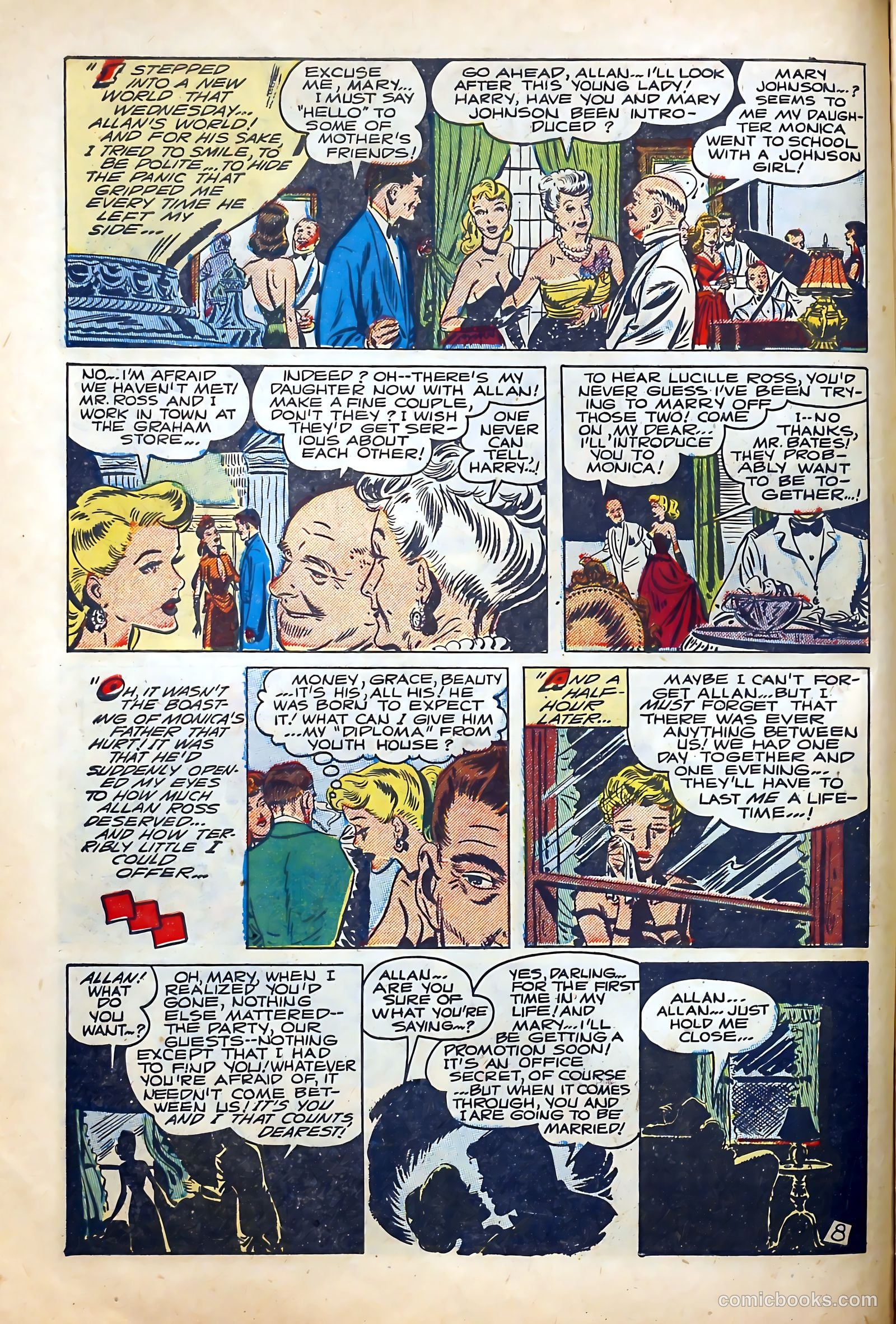 Popular Romance #9 (1950) — page 10 of 36