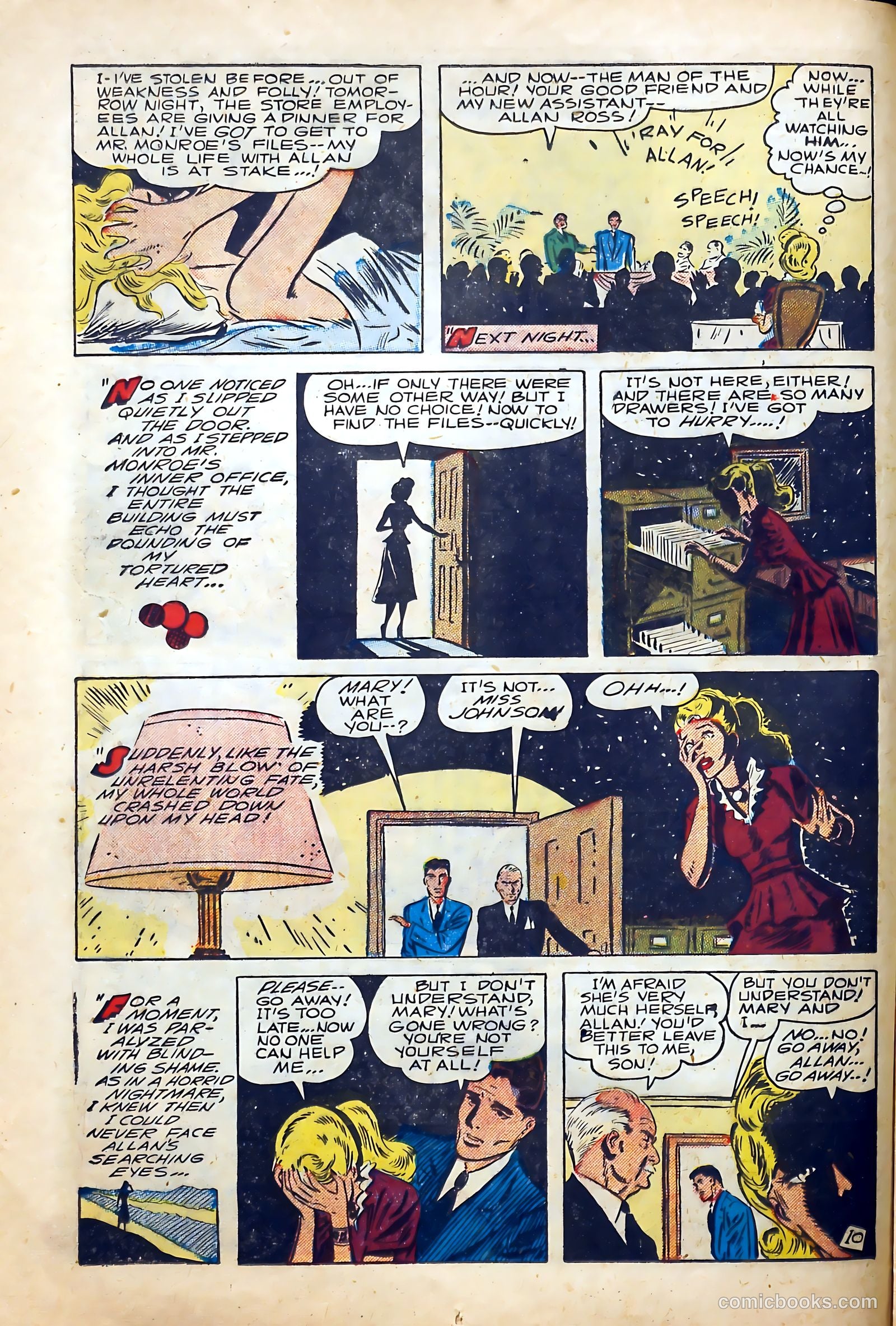 Popular Romance #9 (1950) — page 12 of 36