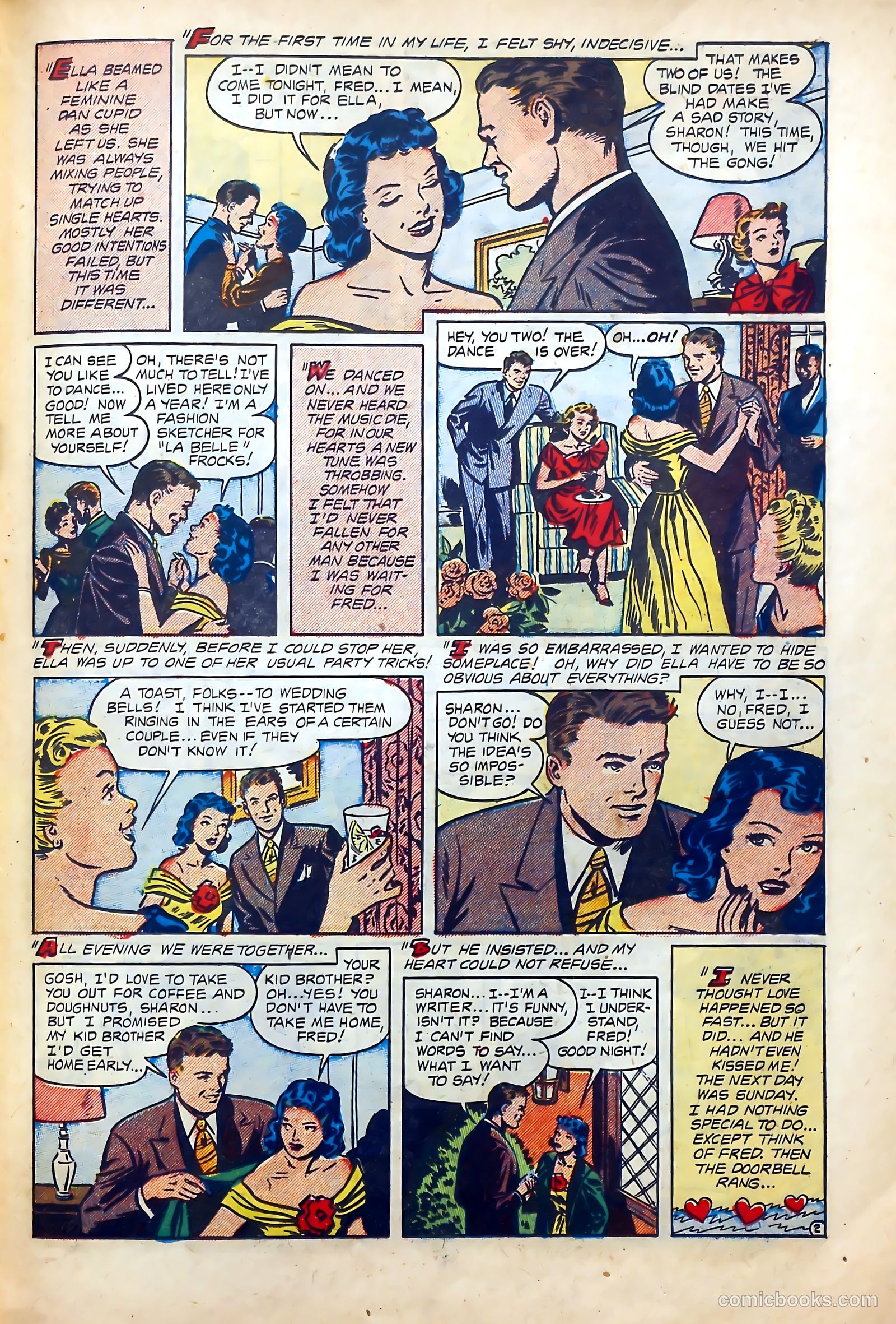 Popular Romance #9 (1950) — page 19 of 36