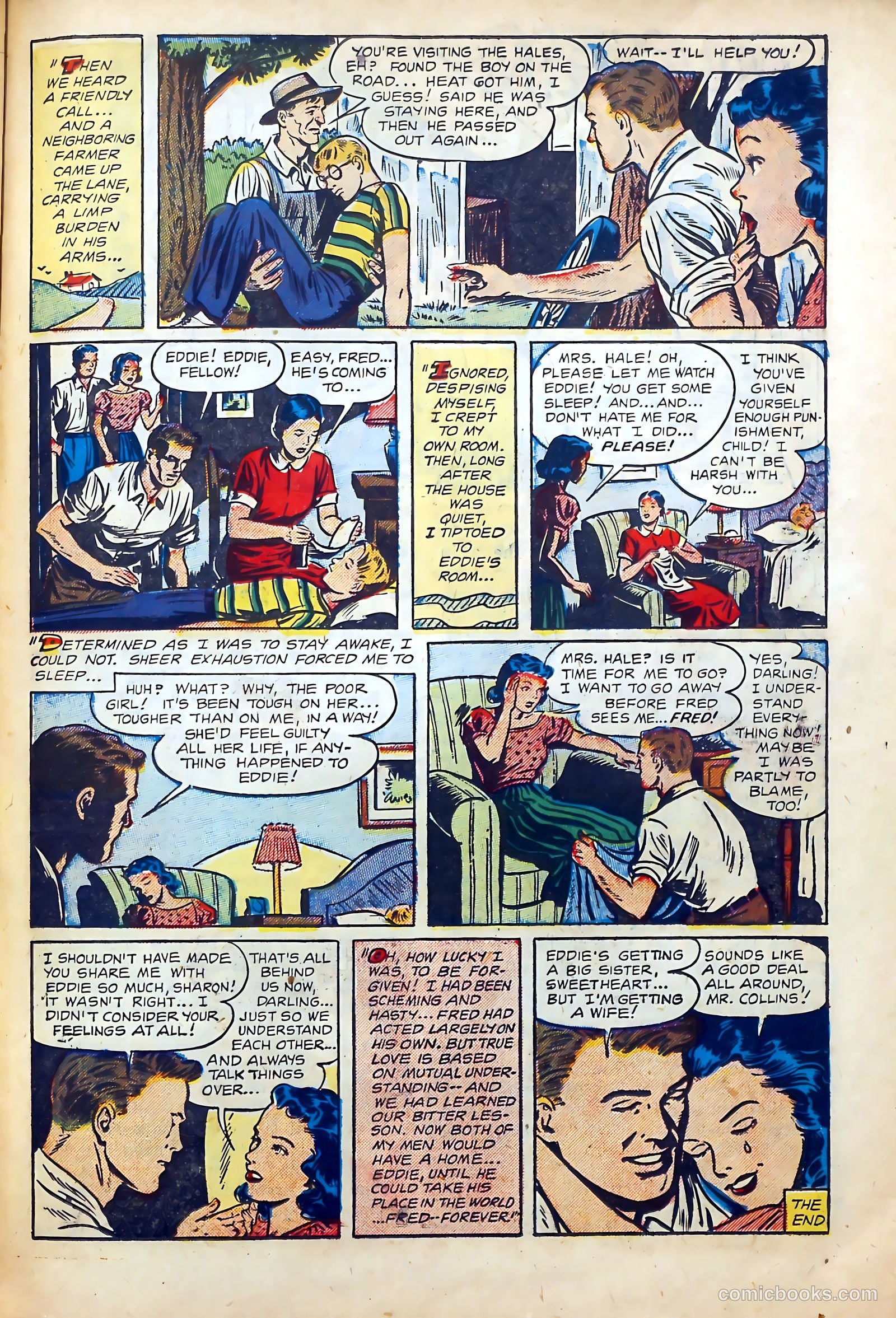 Popular Romance #9 (1950) — page 23 of 36